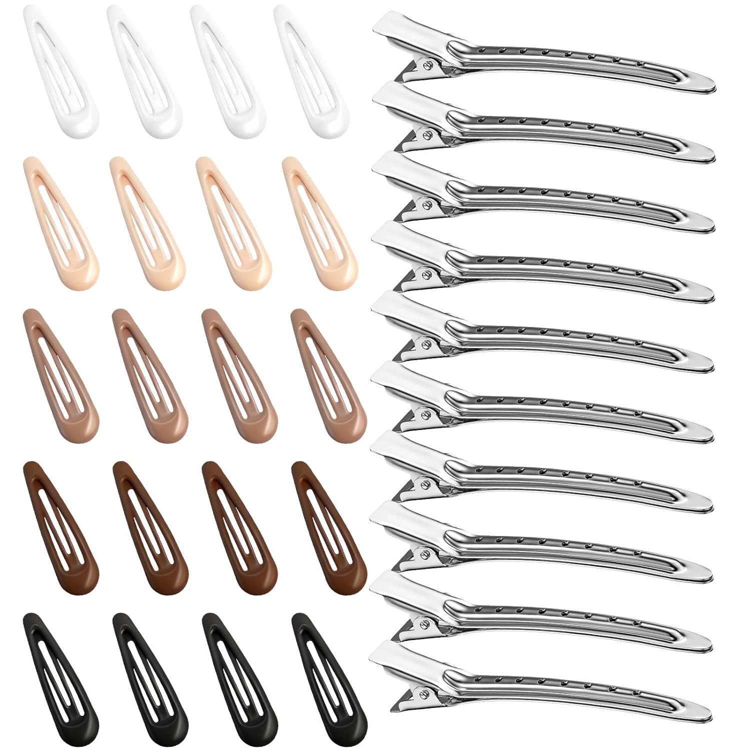 30PCS Hair Clips for Women, Girls & Hair Pins: l Non-Slip 20 Mini 1.89