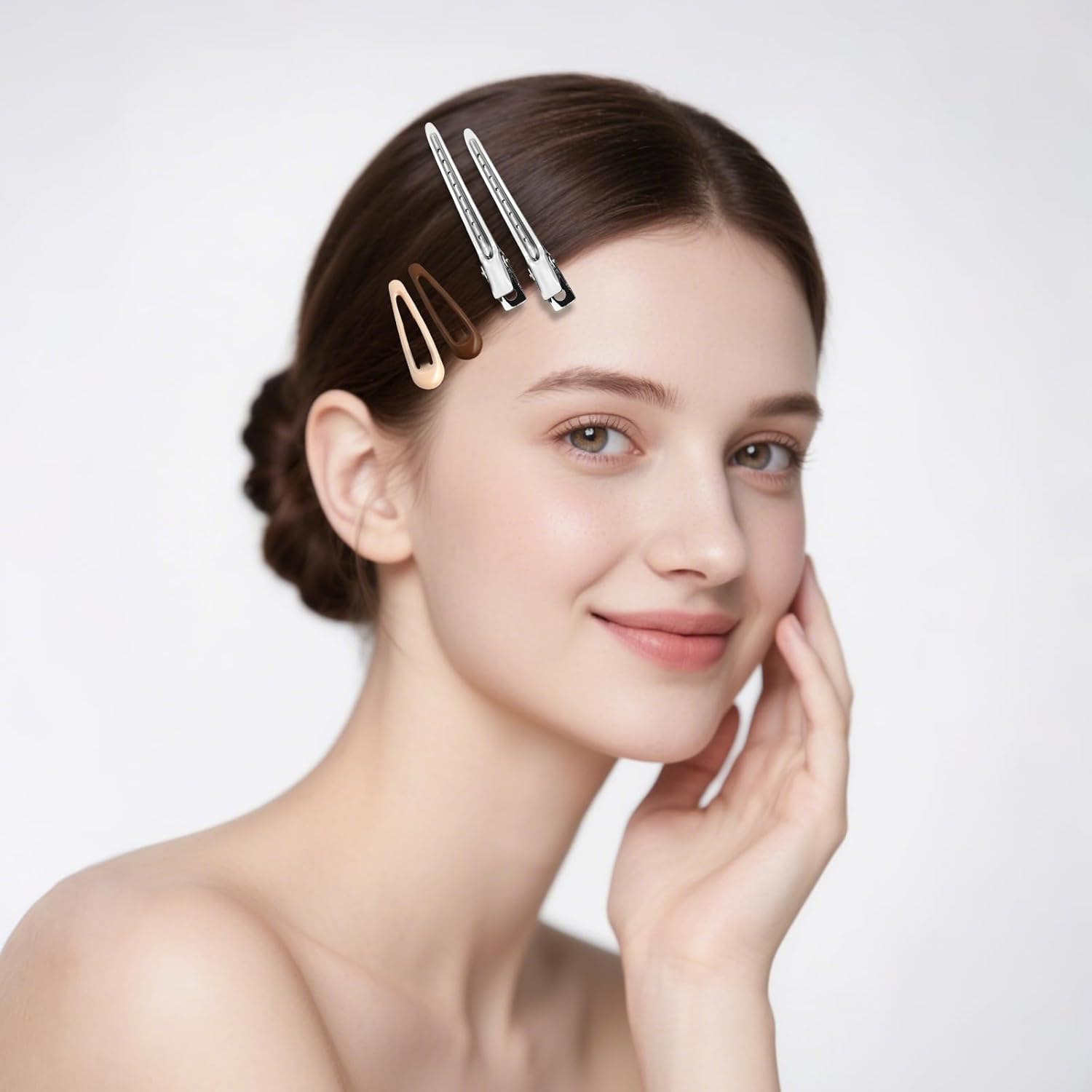 30PCS Hair Clips for Women, Girls & Hair Pins: l Non-Slip 20 Mini 1.89