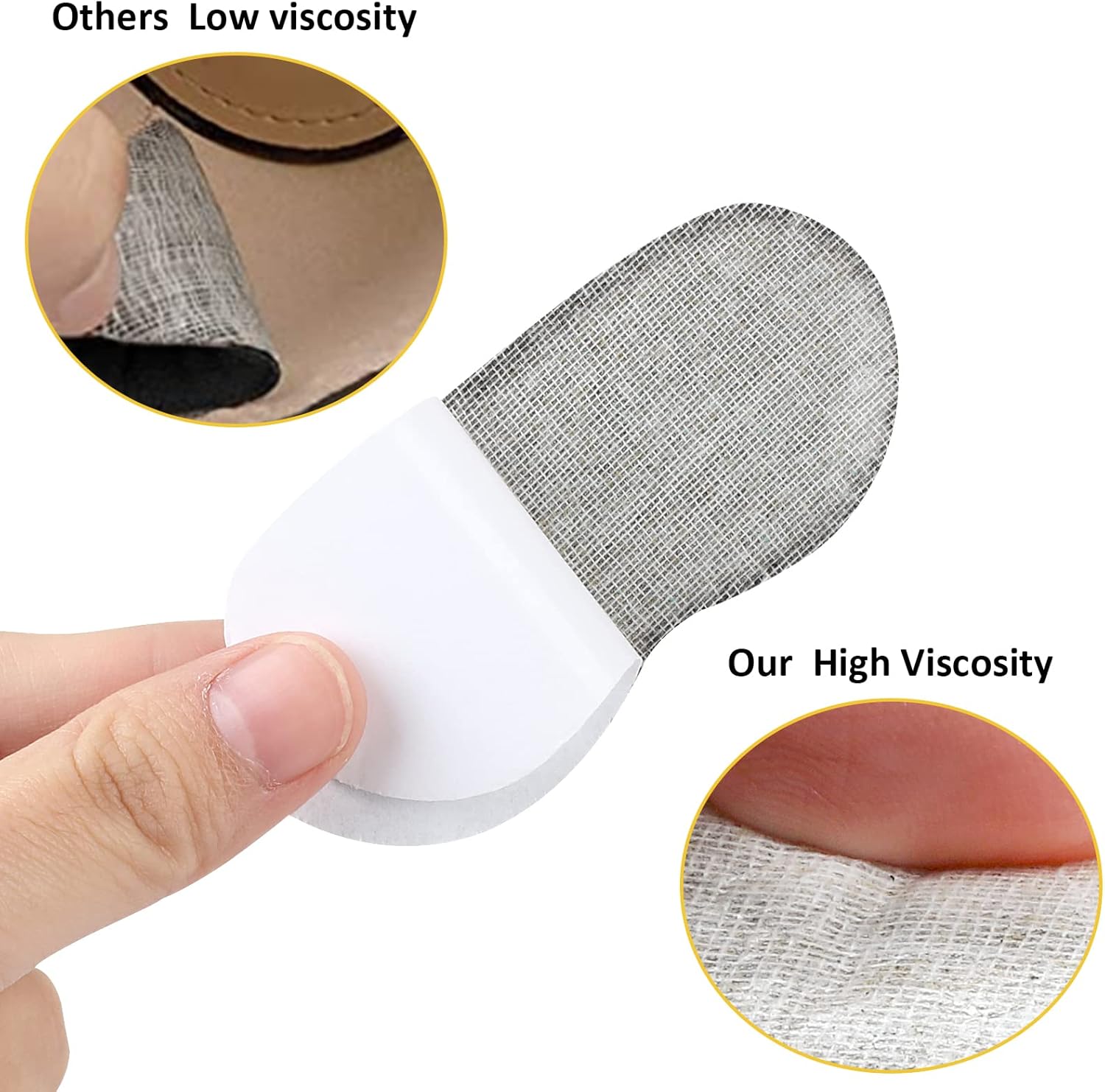 Heel Inserts for Women, 6 Pairs Heel Pads and 2 Pairs tarsal Pads Women, Ball of Foot Cushions for Women All Day Pain Relief, Heel Cushion Heel Grips Shoes Too Big Inserts - Image 7