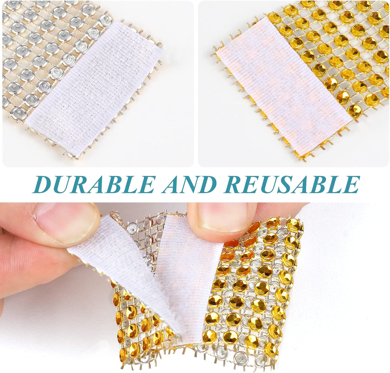 24Pack Napkin Rings, Gold Napkins Rings Plastic, Gold Napkin Holders for Anniversary, Birthday, Parties, Weddings and Dinners - Image 3