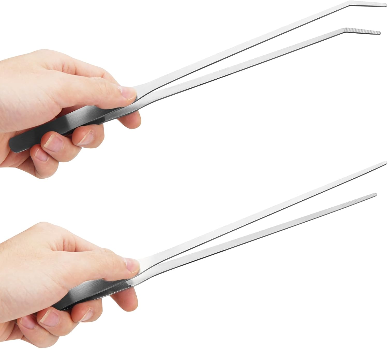 2PCS Long Aquarium Tweezers - 10.6