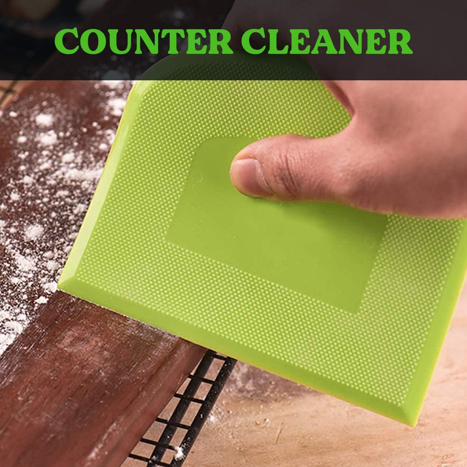 Dough Scraper Bench Scraper - 3P 4.7x3.7