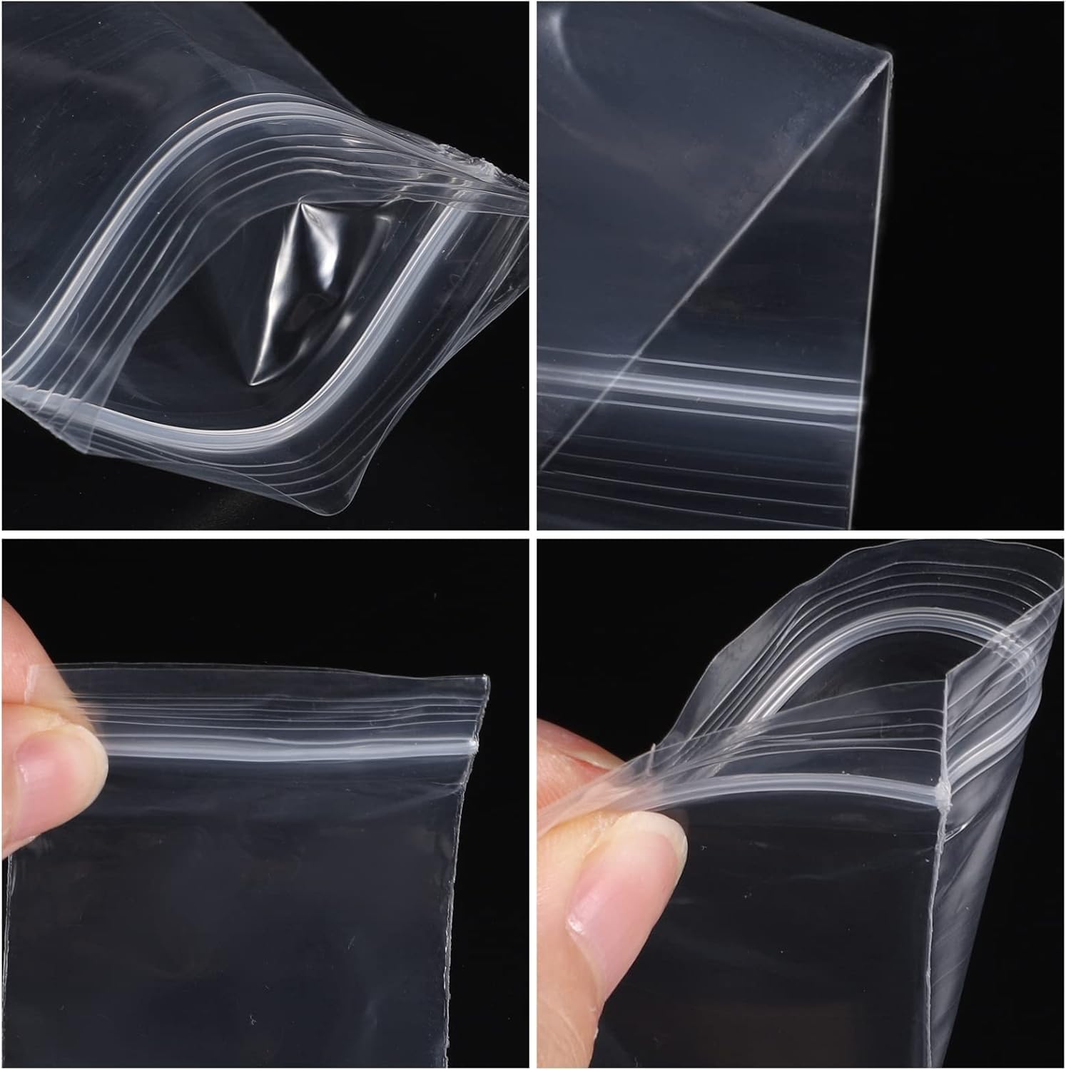 100 PCS Small Plastic Bags, 2