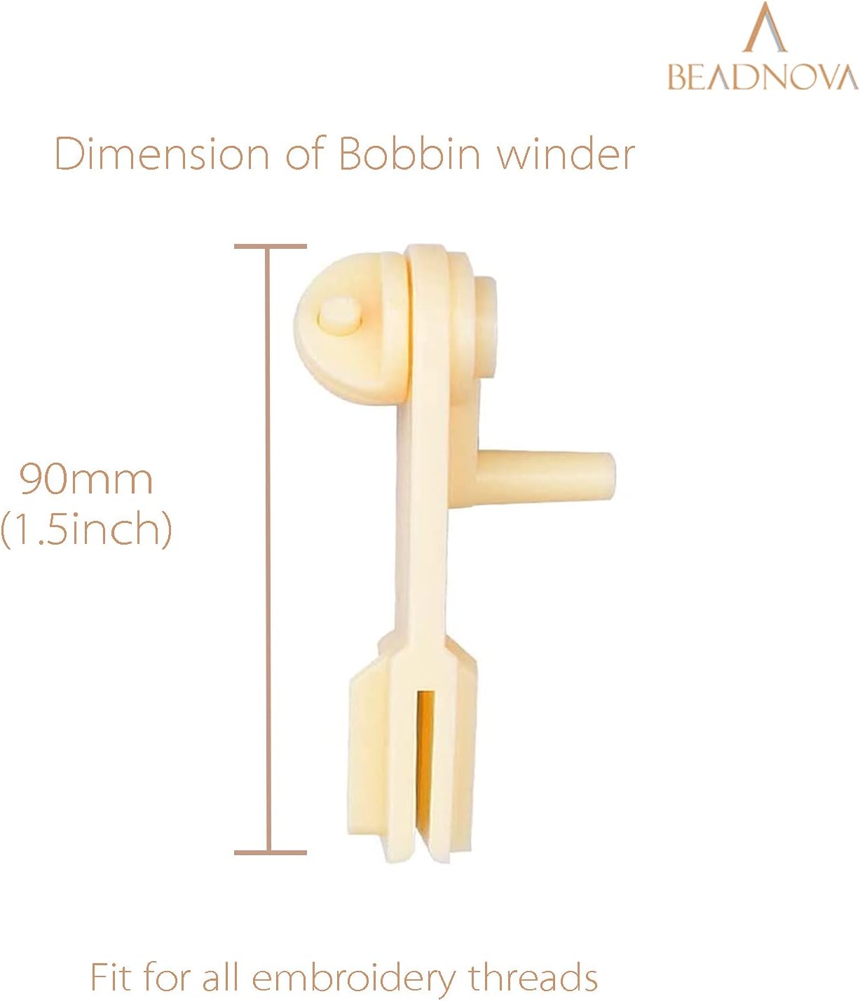 Floss Bobbin Winder Embroidery Thread Floss Winder for Cross Stitch Thread Embroidery Crafting Sewing DIY - Image 2