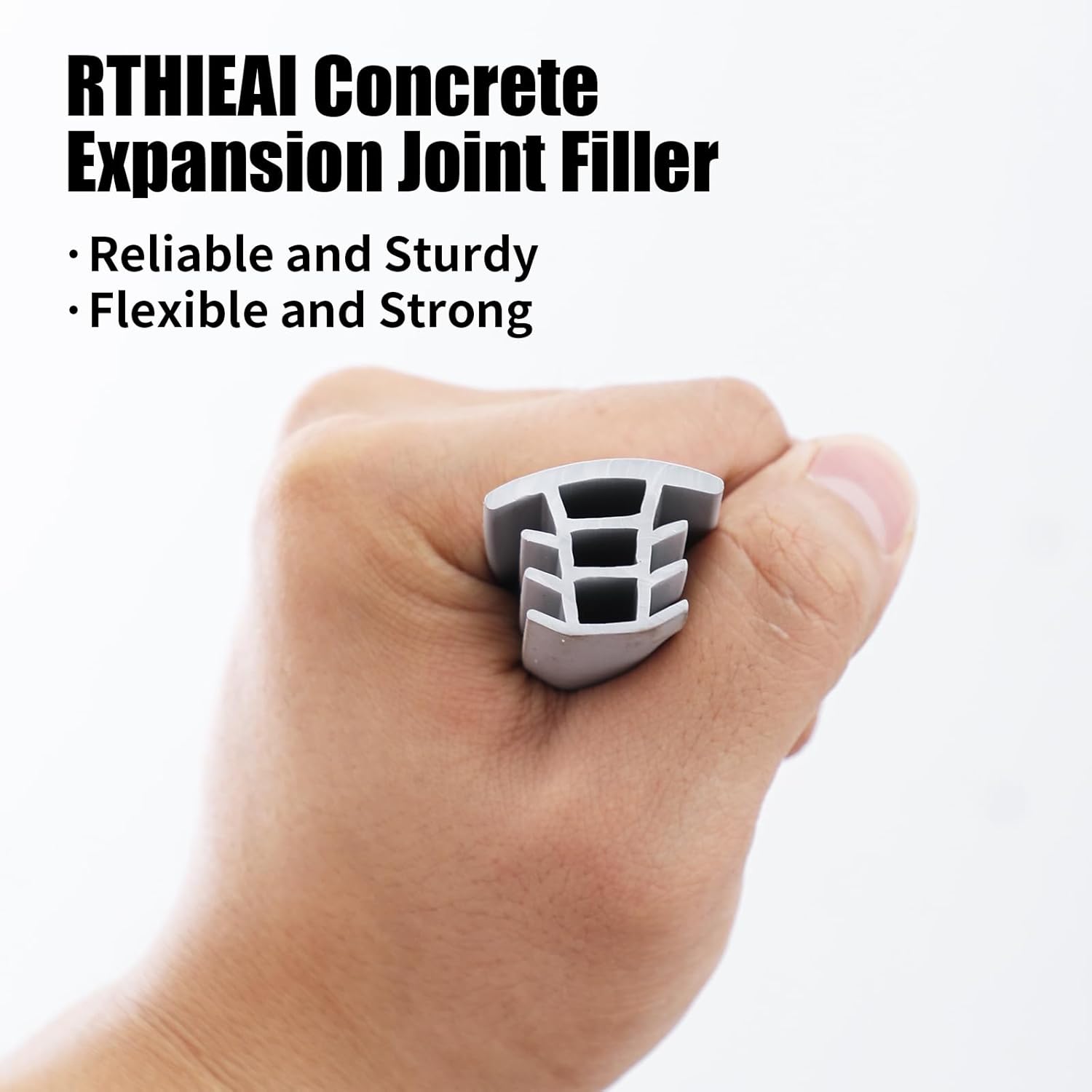 Trial Pack Flexible EPDM Rubber Strip 1/2