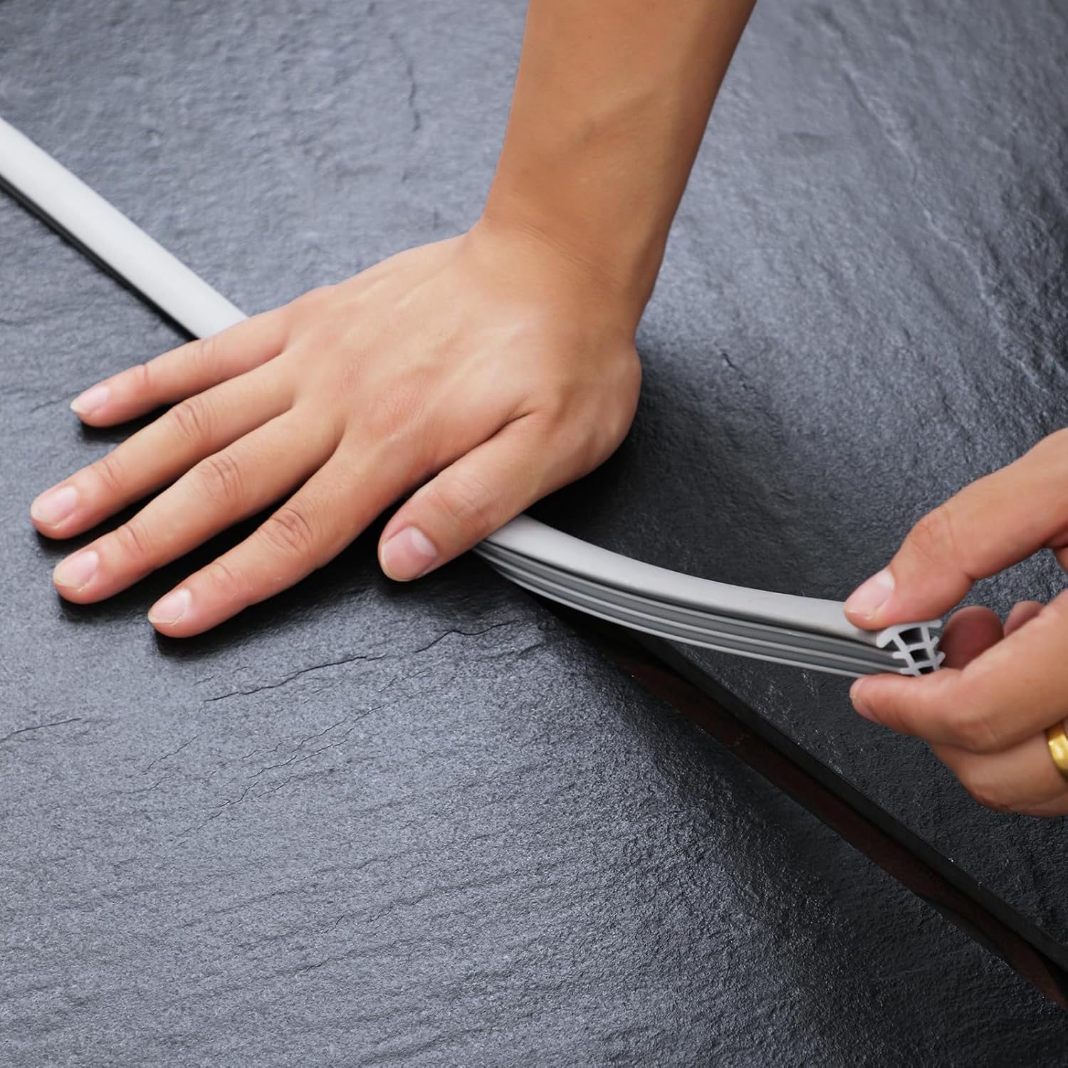 Trial Pack Flexible EPDM Rubber Strip 1/2