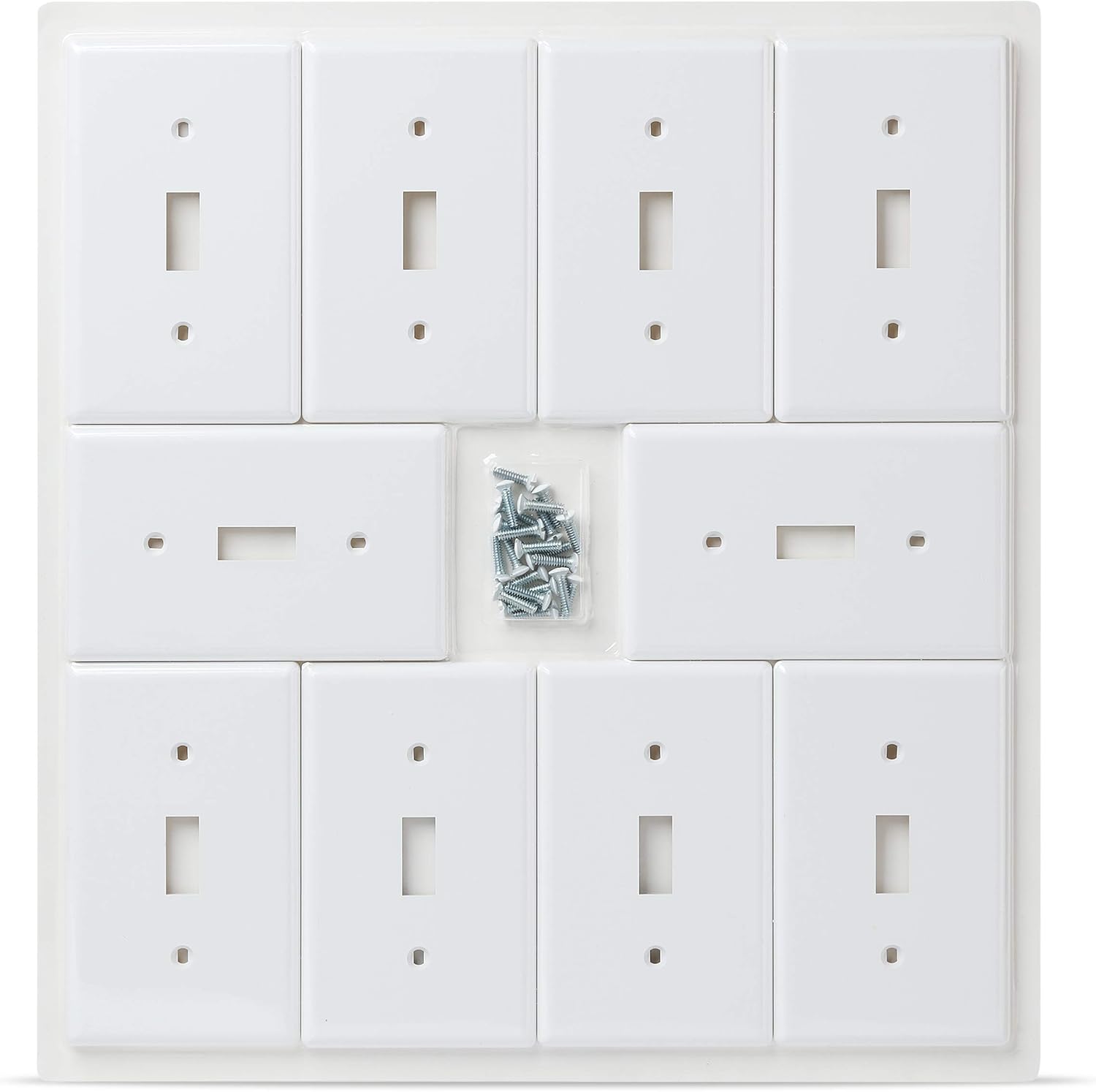 Bates- Light Switch Cover, Switch Plate Covers, Pack of 10, Single Light Switch - Image 7