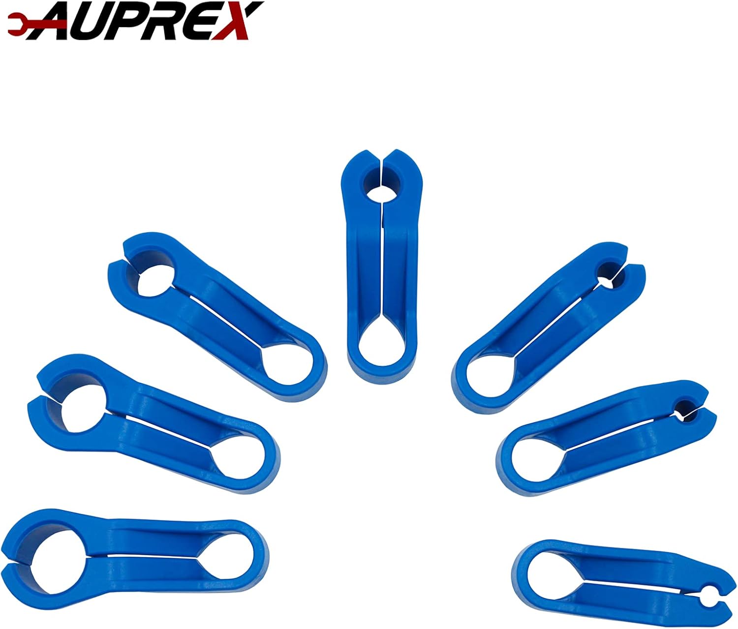 7PCS AC Fuel Line Disconnect Tool Set for Most Ford/GM/Chrysler/Mazda,Includes 1/4 5/16 3/8 1/2 5/8 3/4 7/8 Inch Transmission Oil Cooler Line Quick Disconnect Kit Fuel Line Removal Tool - Image 3