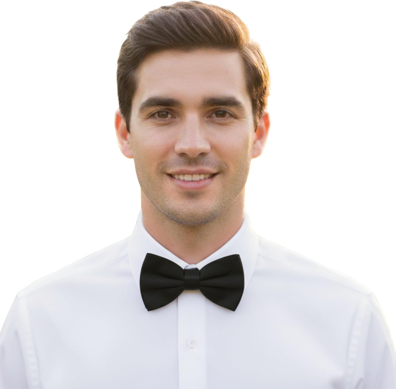 Adjustable Classic Pretied Bow Tie for Men, Women, and Boys - Men's Bowtie for Wedding, Costume Party and Formal Events - Image 2