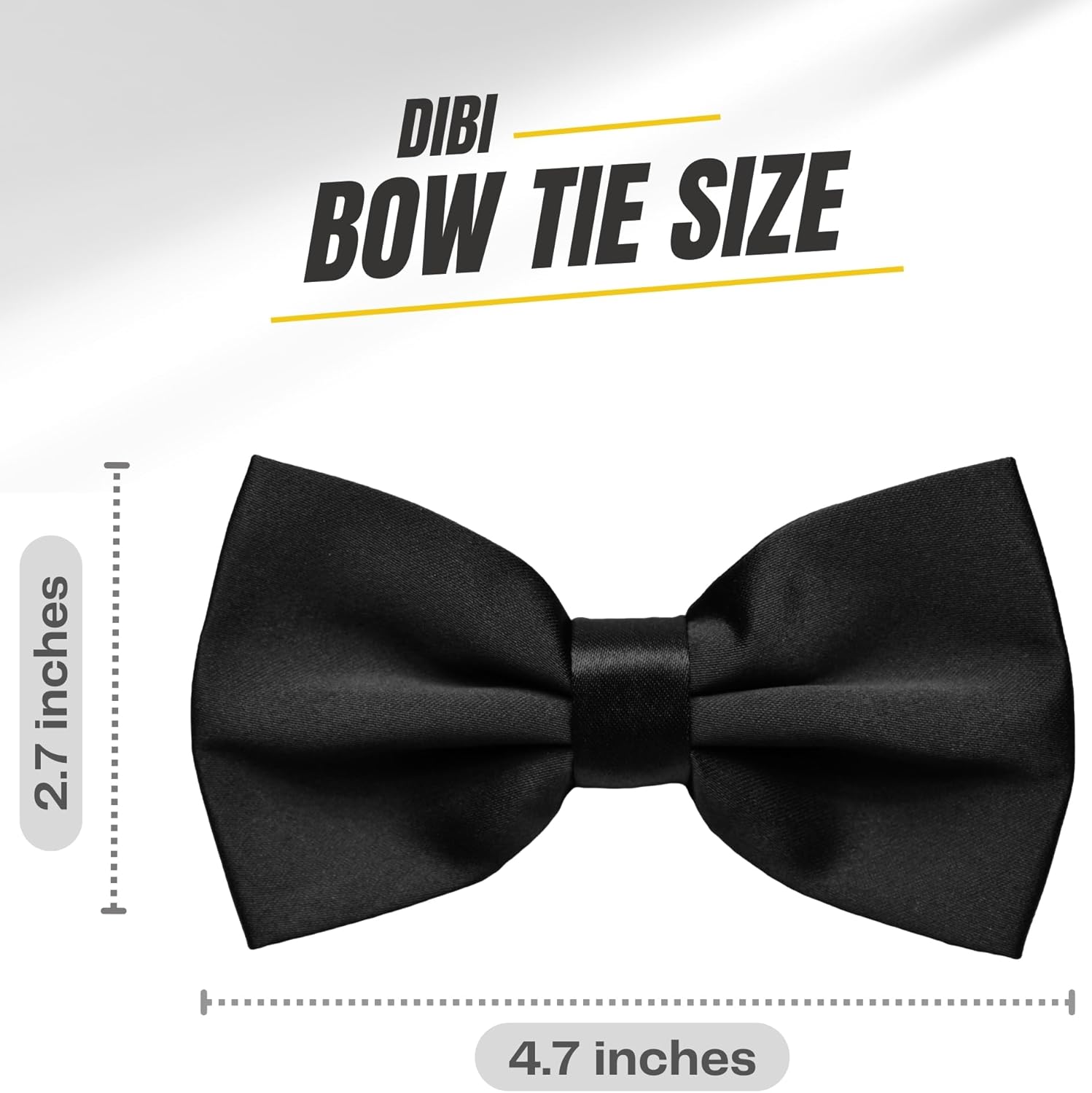 Adjustable Classic Pretied Bow Tie for Men, Women, and Boys - Men's Bowtie for Wedding, Costume Party and Formal Events - Image 3