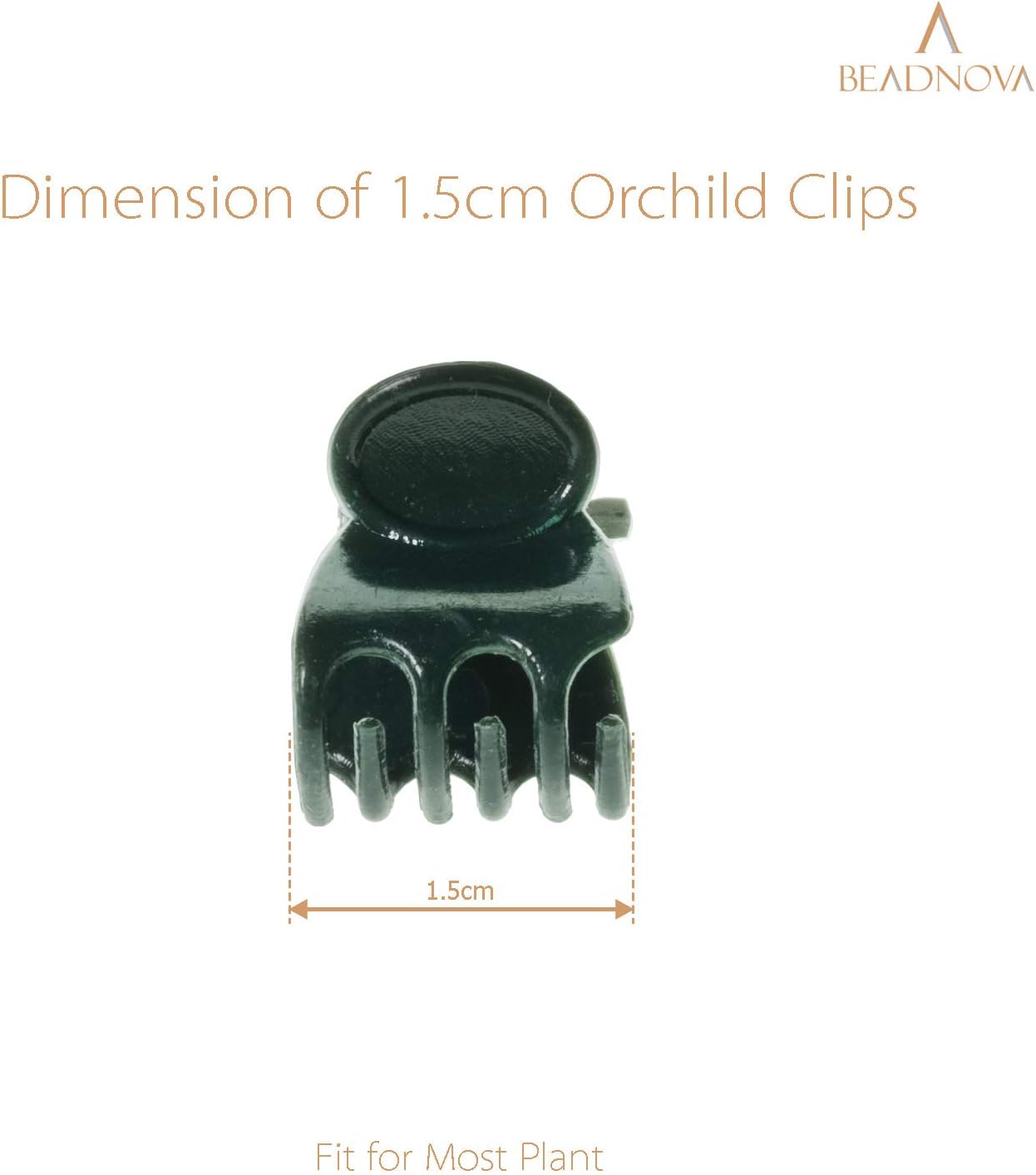 Plant Clips 100Pcs Orchid Clips Orchid Support Clips Vine Clips Plant Clips for Support Flower Orchid Vine (100PCS) - Image 3