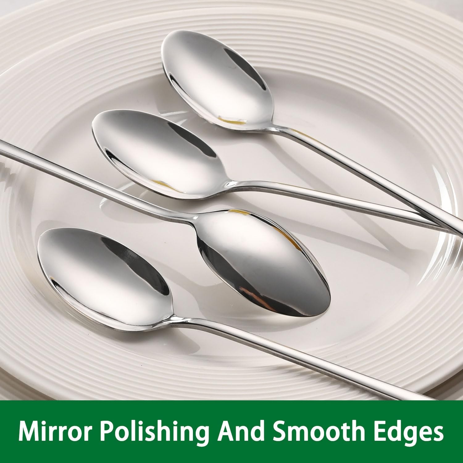 7.5 Inches Stainless Steel Iced Tea Spoons,Set Of 8 Long Stirring Spoons For Coffee,Cocktail,Ice Cream,Long Handle Iced Teaspoons,Latte Spoons For Mixing - Image 3