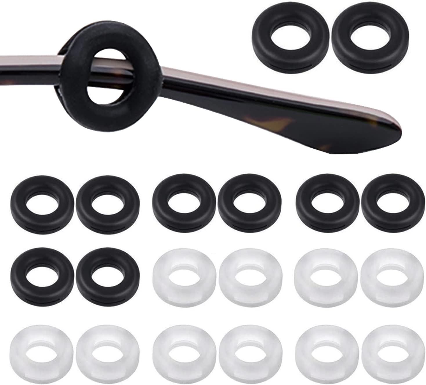 Eyeglasses Anti Slip Retainer Glasses Ear Hook Grip kids and Adults Silicone Anti Slip Holder - Image 1