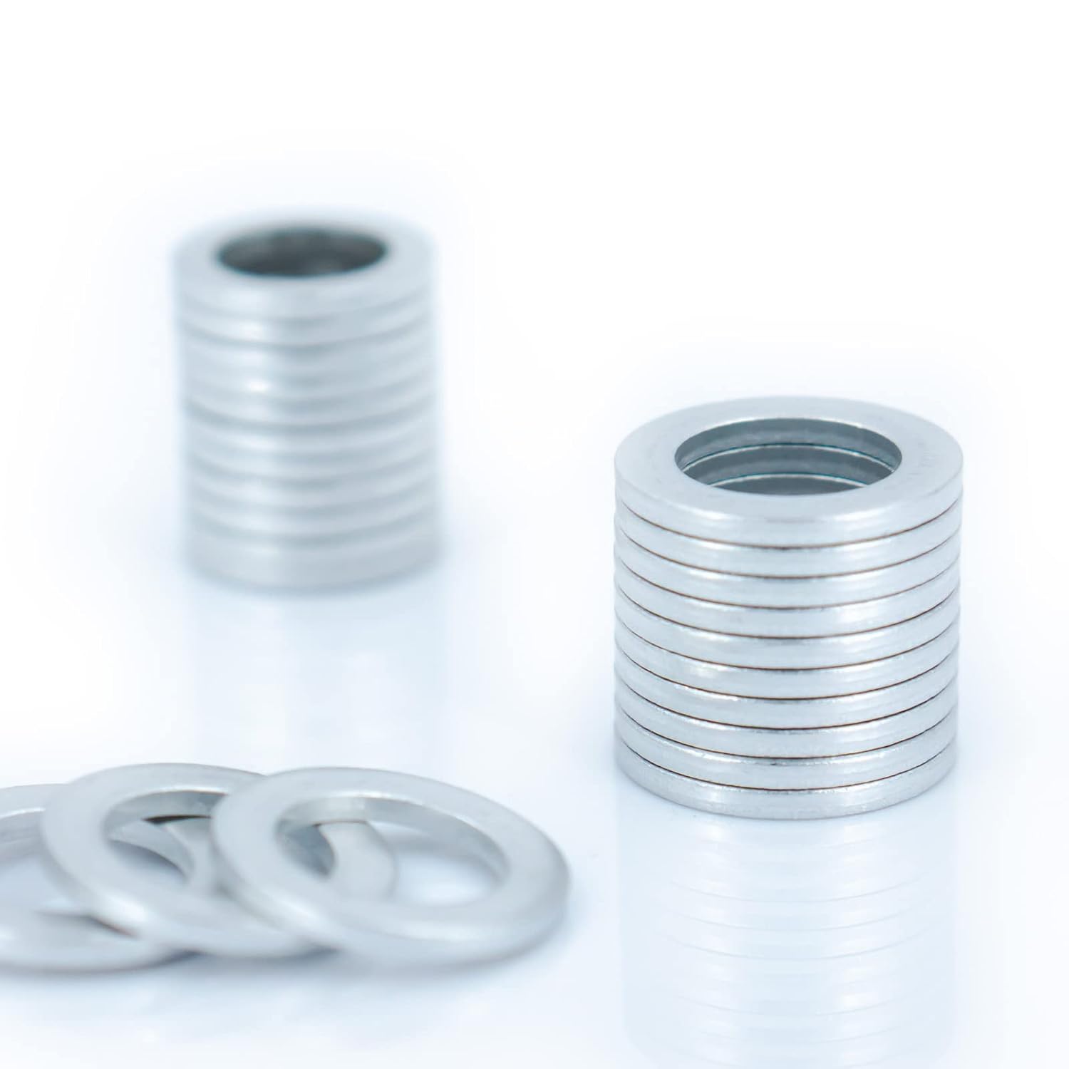 20Pcs M16 Oil Drain Plug Gasket, Aluminum Crush Washer, Seal Ring by , 16mm*22mm*2mm - Image 1
