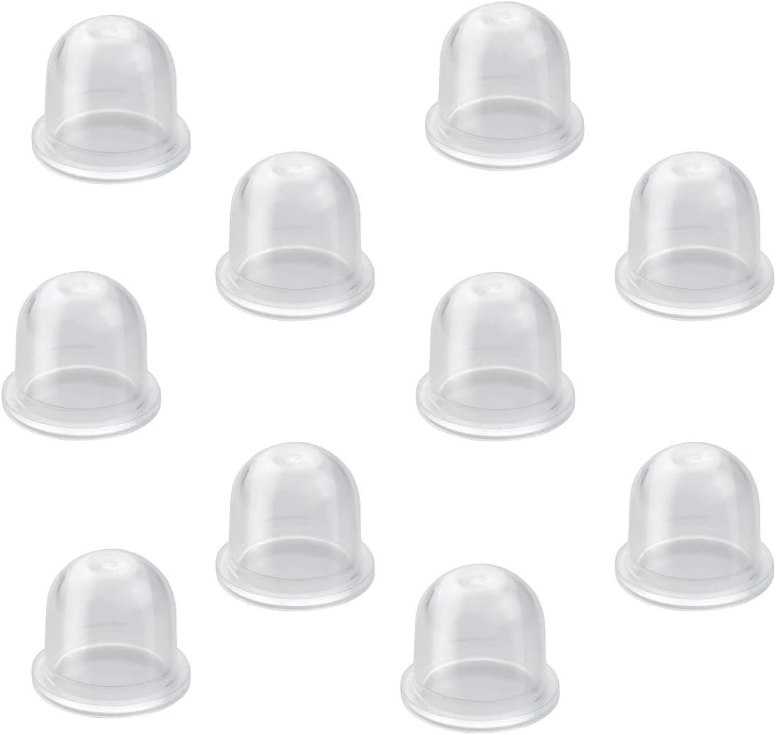 10 Pcs Carburetor Primer Bulb Replace Primer Bulb Bulbs Pump Compatible with SRM211 SRM230 SRM265 GT200 GT210 GT225 FS46 FS45 FS55 FS40 FS40C 0057003 0057004 0058001 String Trimmer - Image 1