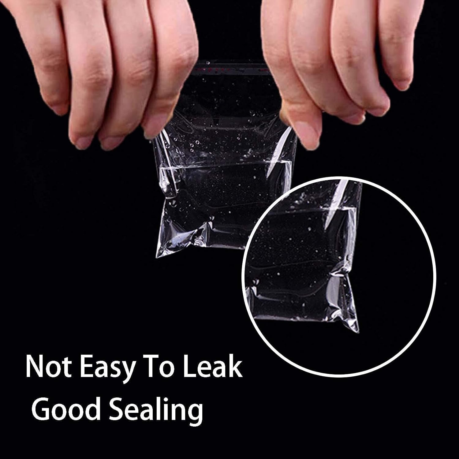 200 Pcs Cellophane Bags 2x3 Inches Self Sealing Cello Bags Small Clear Cookie Bag Adhesive Resealable Plastic Poly Cellophane Treat Bag for Candy Jewelry Gifts Decorative Favor - Image 6