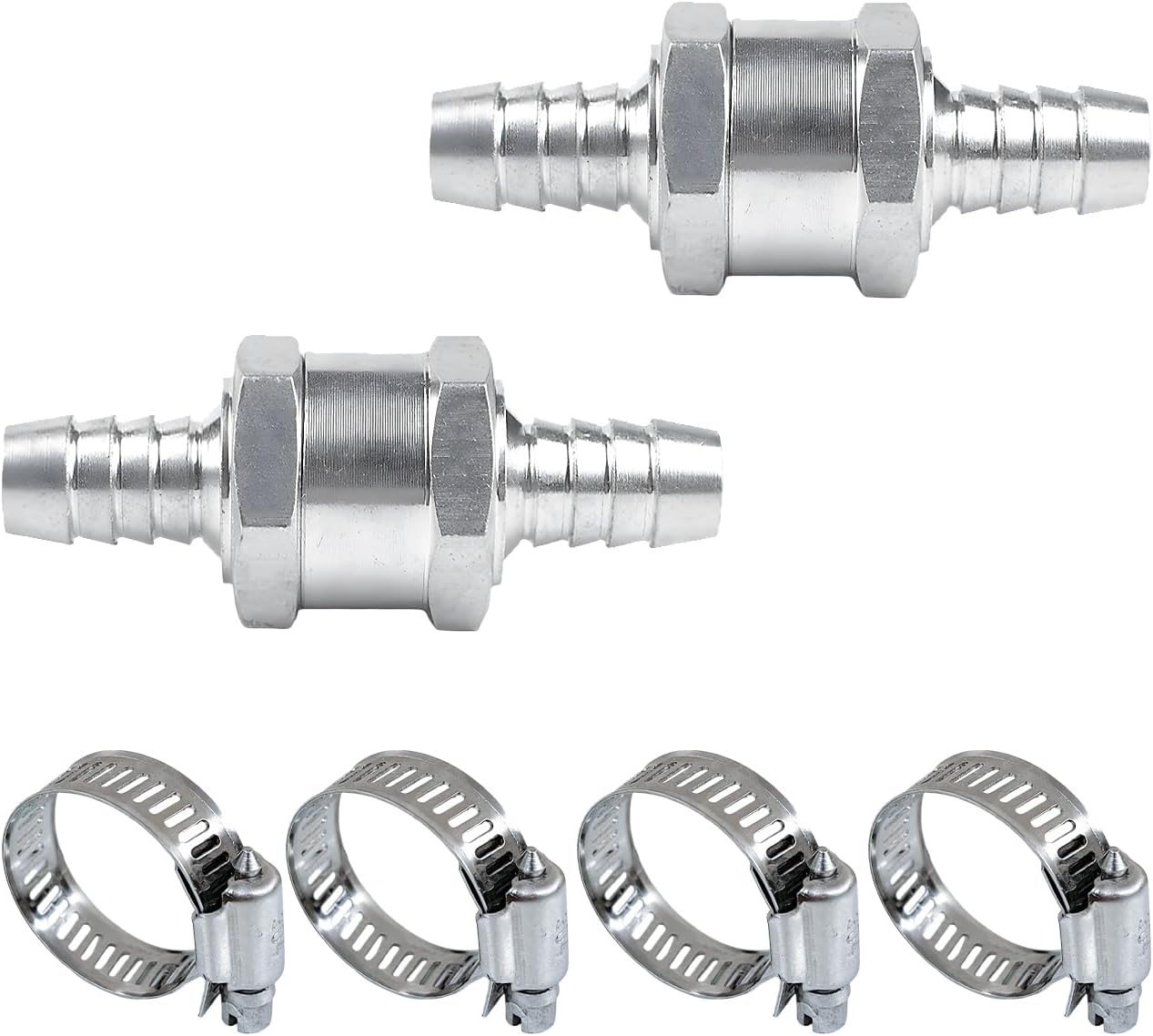 2 PCS One Way Check Valve, 3/8