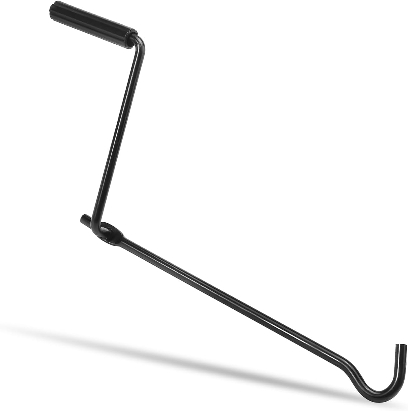 Car Scissor Lift Jack Crank Handle, Non-Slip Scissor Jack Handle Efficient Auto Repair Tool, Labor-Saving Steel Tire Wheel Lug Wrench for Trucks Vans Trailers, Car Accessories (Short Lever) - Image 1