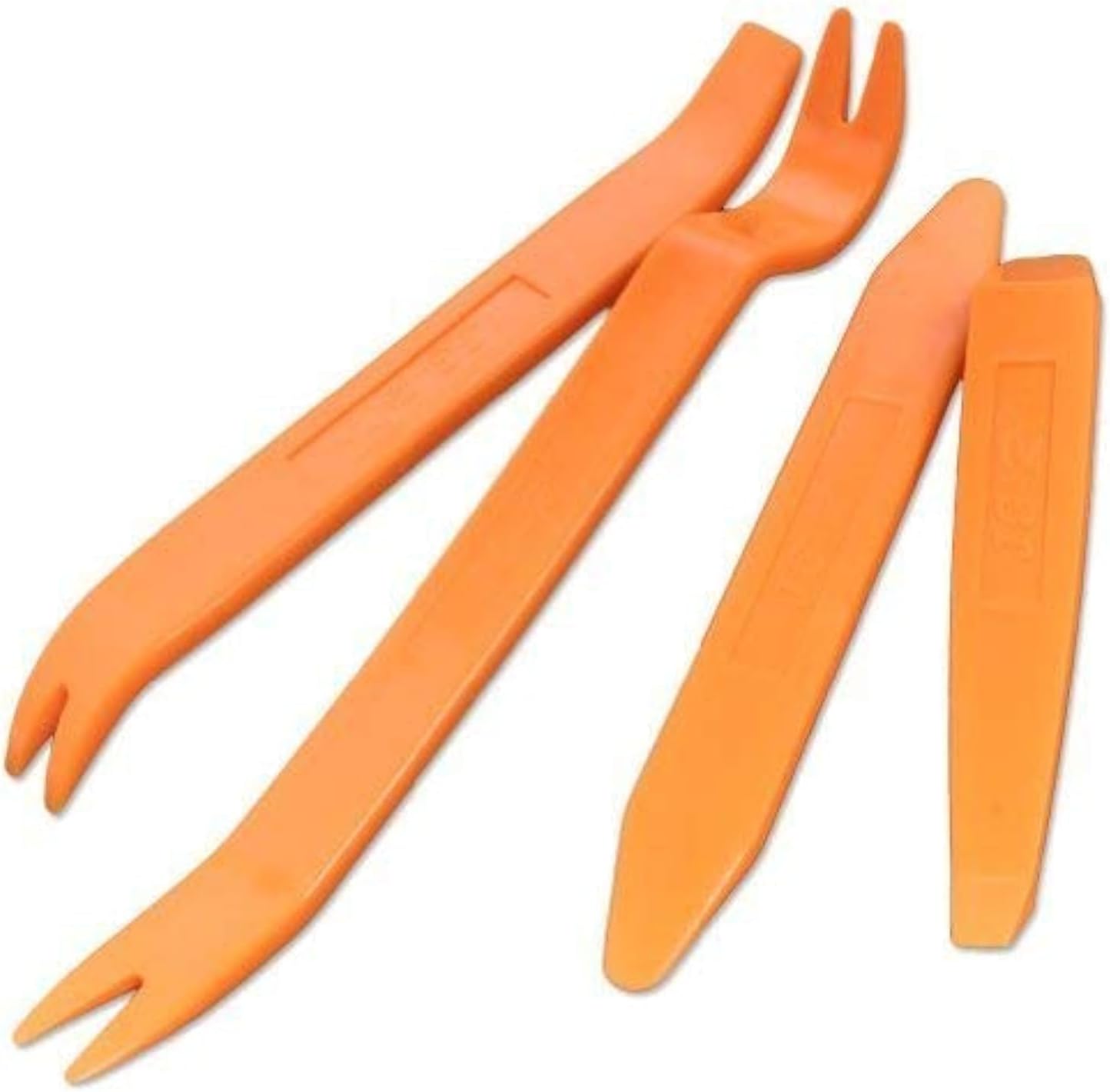 4Pcs Auto Door Clip Panel Trim Removal Tool Kits Thick Plastic Car Tools for Car Dash Radio Audio Installer Pry Tool with Paper Box - Image 1