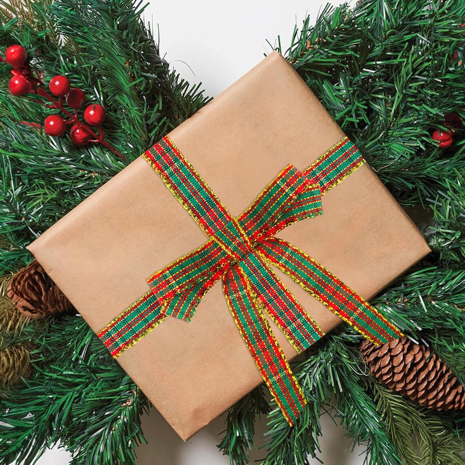 Christmas Ribbon 3/8
