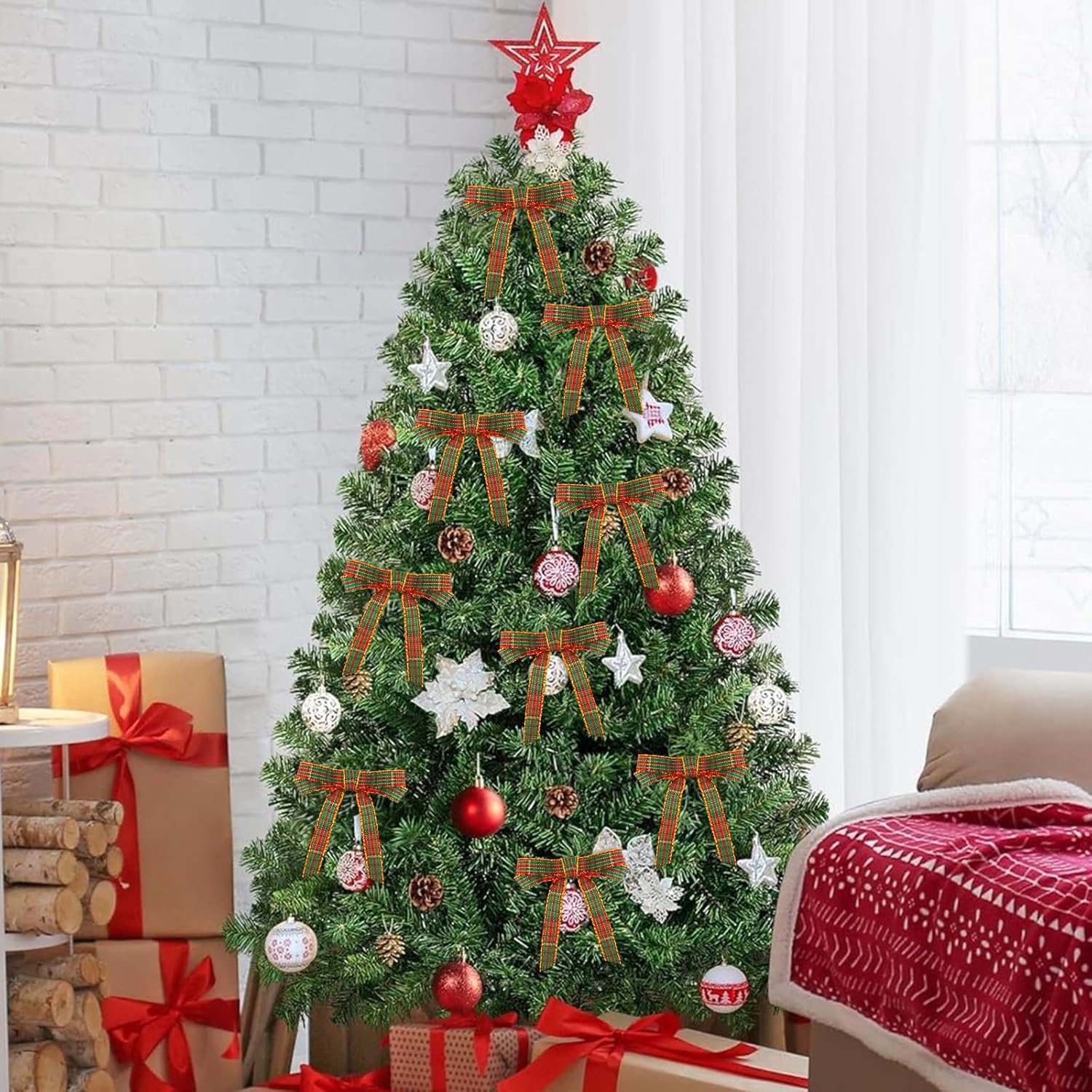 Christmas Ribbon 3/8