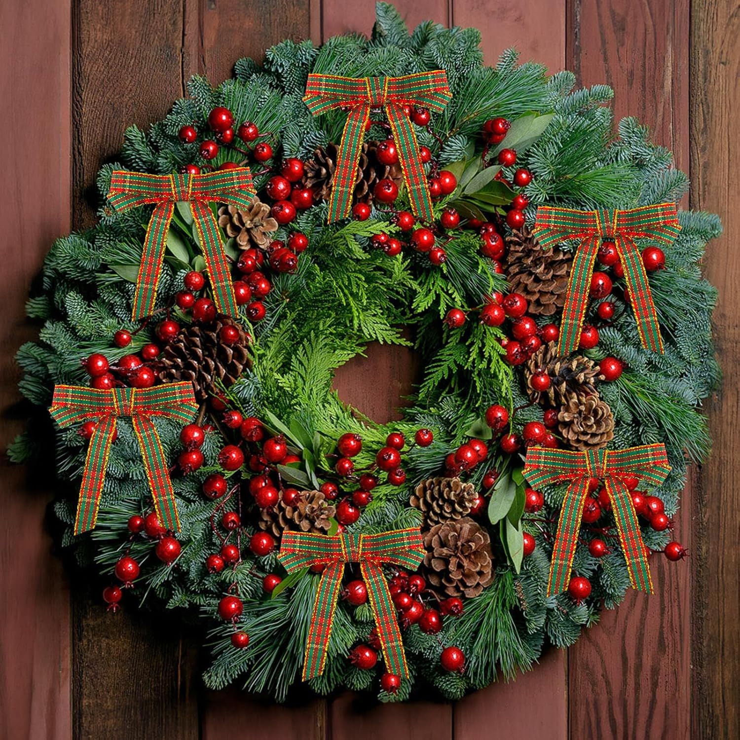 Christmas Ribbon 3/8