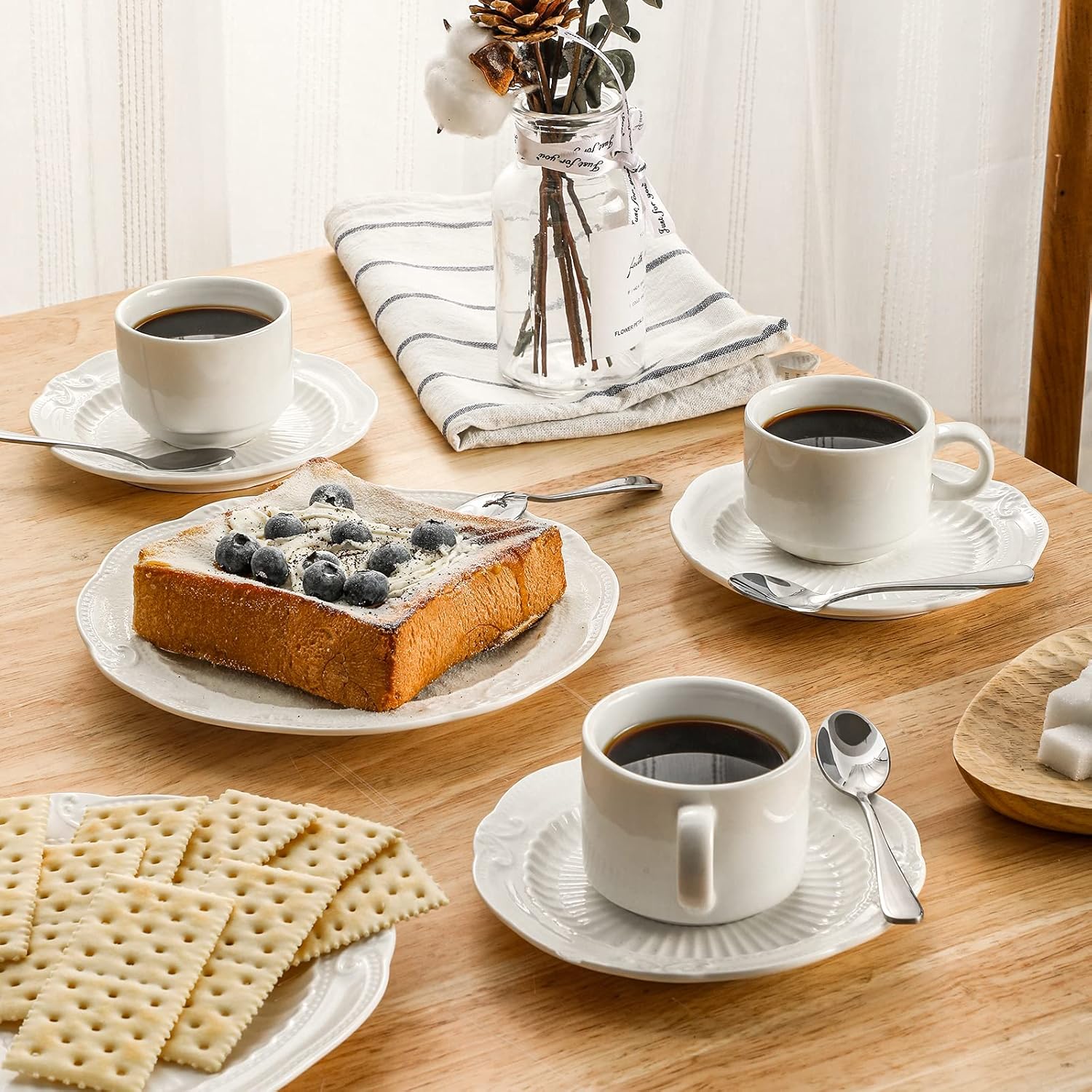 6-Piece Demitasse Espresso Spoons, 4 Inches Stainless Steel Mini Coffee Spoons - Image 7