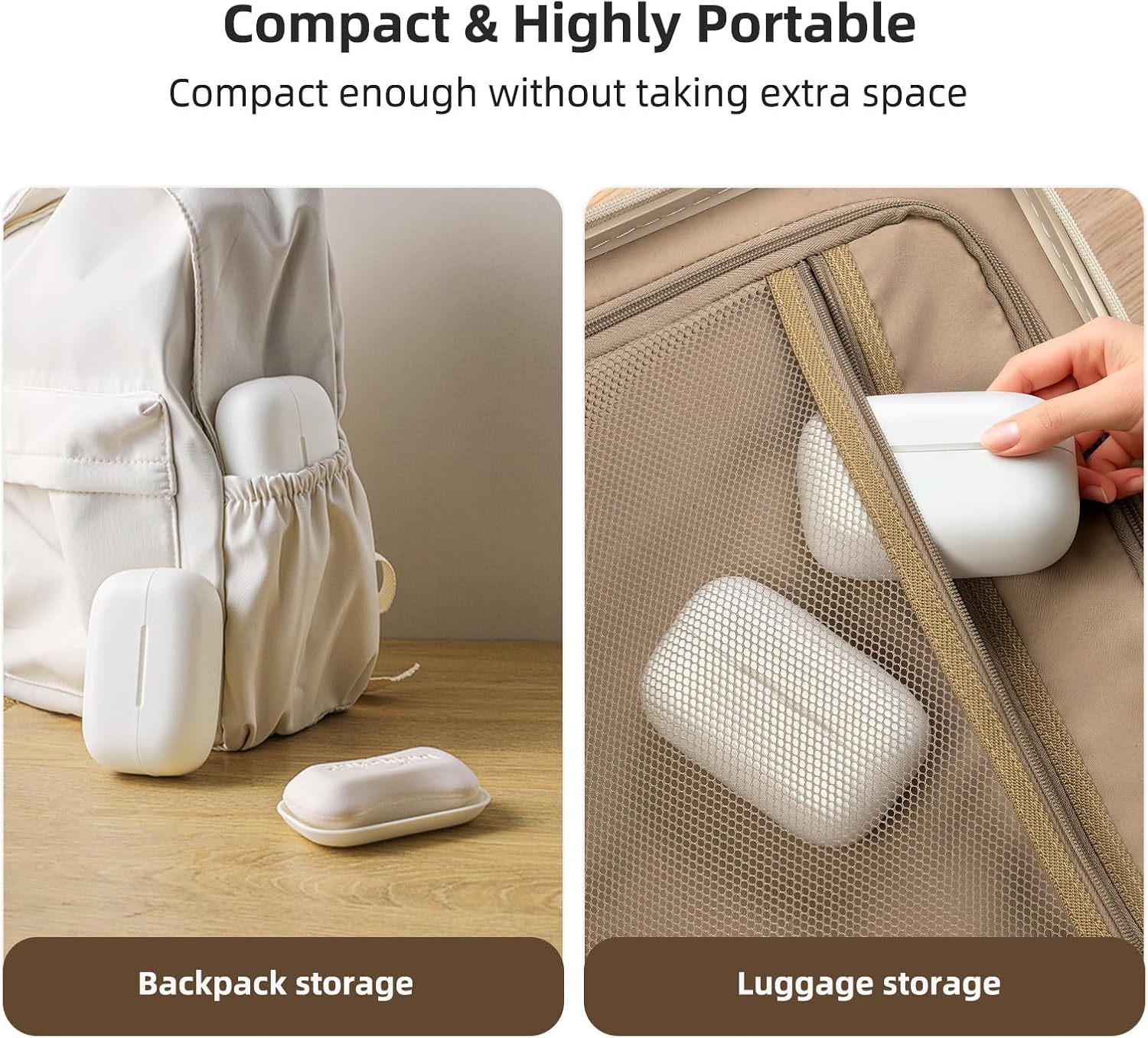 Leakproof Travel Soap Case, Compact Bar Soap Travel Case with Lid, Portable Soap Container Essentials with Drainage Layer for Traveling, Bathroom, Shower, Gym, Camping - Image 2