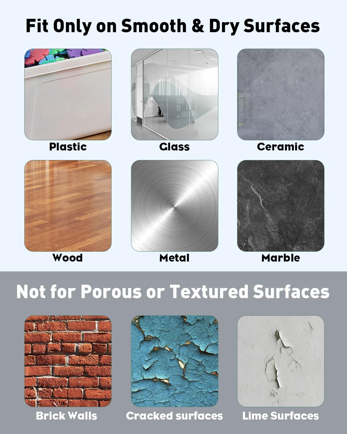 8 Pcs Door Stoppers for Wall, Adhesive Door Knob Wall Protector, Clear Wall Protectors from Door Knobs, Reusable Door Bumpers for Handle Shower Cabinet Home & Kitchen - Image 7