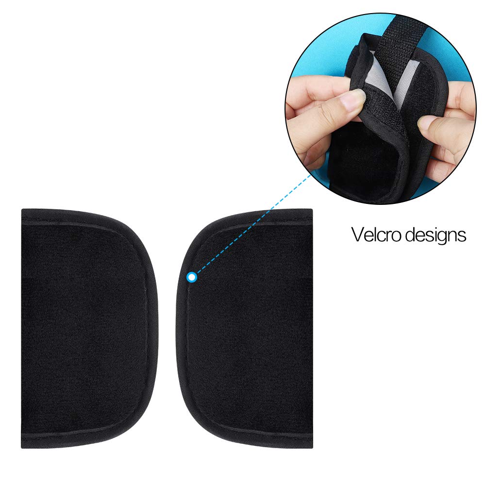 Car Seat Strap Pads for Baby Kids Toddler, Soft Car Seat Strap Covers Shoulder Pads for All Baby Car Seats, Stroller, Pushchair, High Chair - Image 2