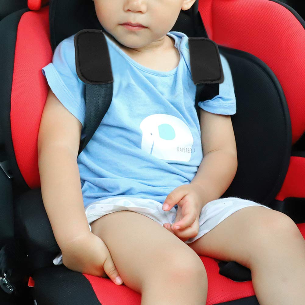 Car Seat Strap Pads for Baby Kids Toddler, Soft Car Seat Strap Covers Shoulder Pads for All Baby Car Seats, Stroller, Pushchair, High Chair - Image 7