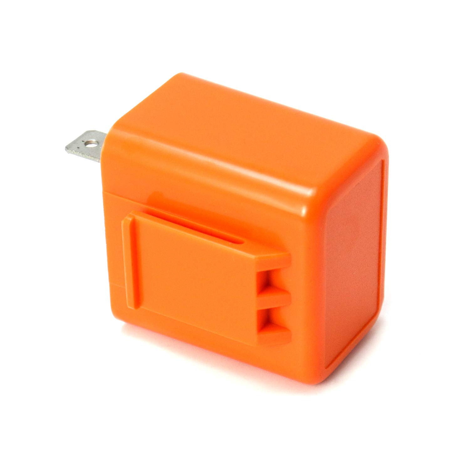 2Pcs 2-Pin Electronic Turn Signal Flasher Relay Fix Motorcycle Turn Signal Hyper Flash, Adjustable Motorcycle LED Turn Signal Hyper Indicator Flasher Relay - Image 4