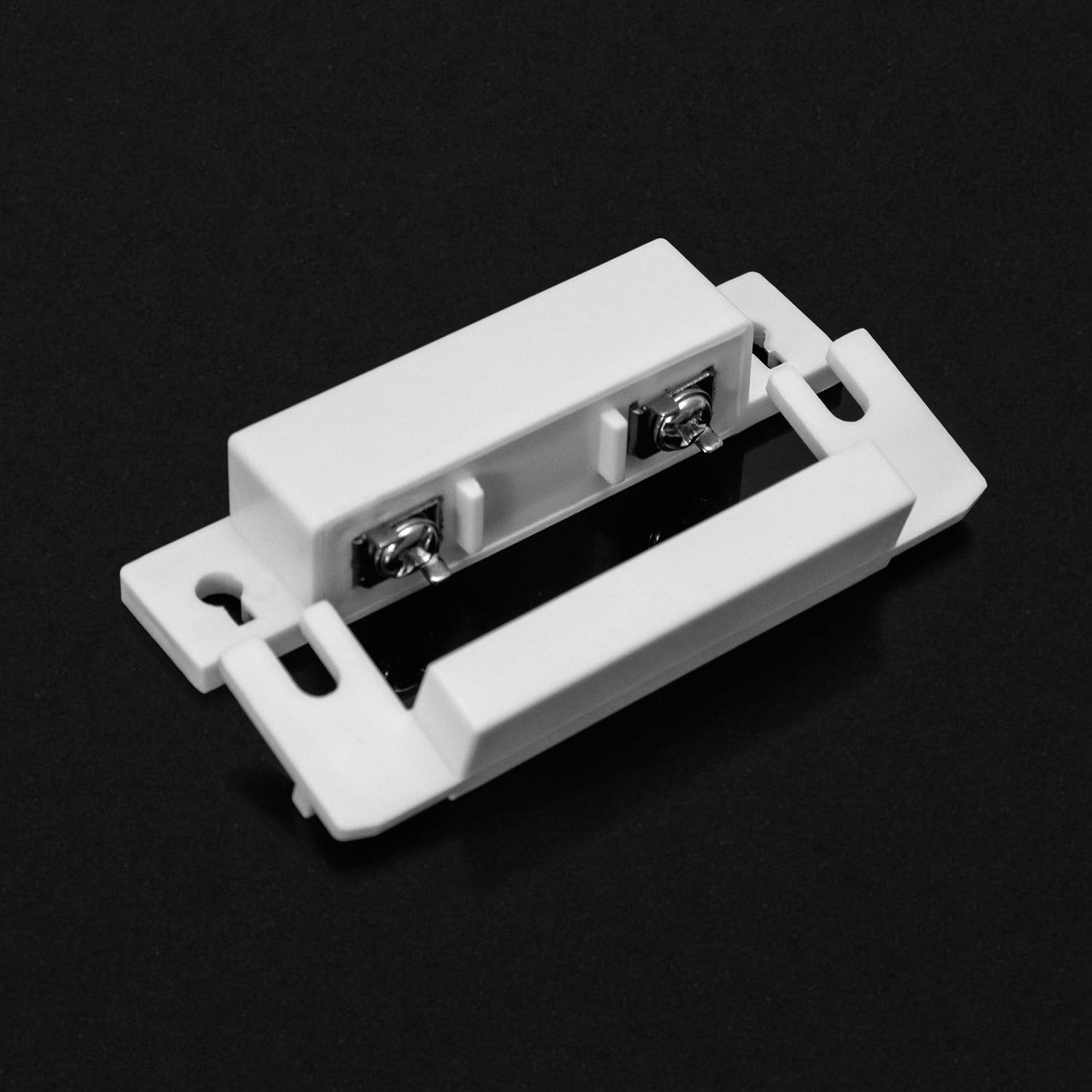 MC-31 Wired Surface-Mounted NC Magnetic Door Window Contact Sensor Alarm Reed Switch, White, Pack of 5 with 20 Screws - Image 5