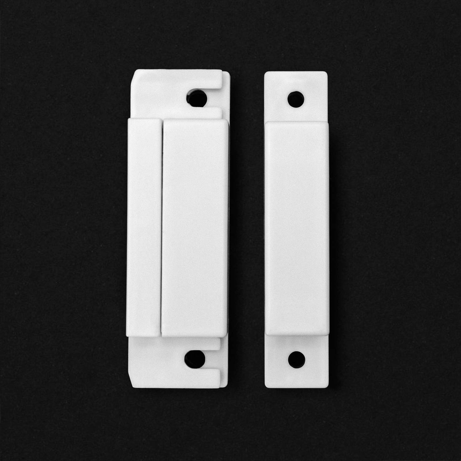 MC-31 Wired Surface-Mounted NC Magnetic Door Window Contact Sensor Alarm Reed Switch, White, Pack of 5 with 20 Screws - Image 6