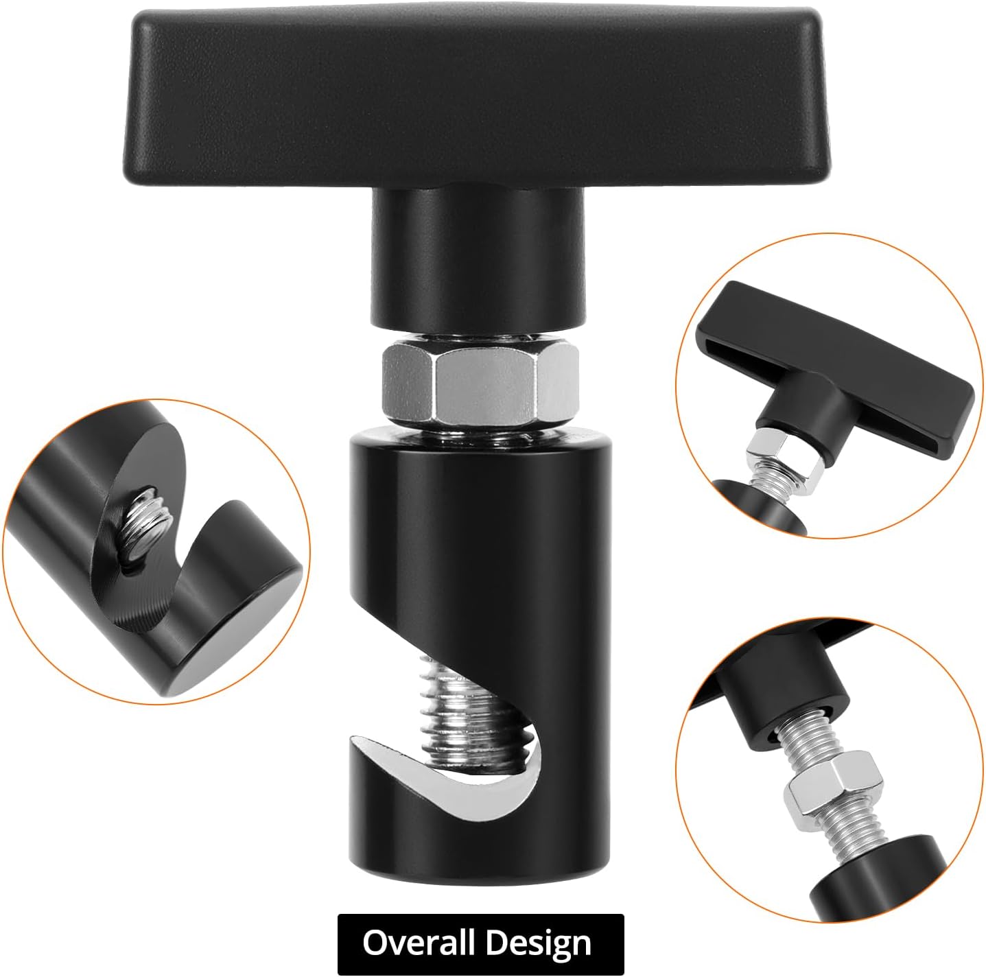 Lift Support Clamp for Hood Strut - 2 Pack Shock Prop Strut Stopper and Retainer Tool for Car Hood, Liftgate, Trunk - Image 3