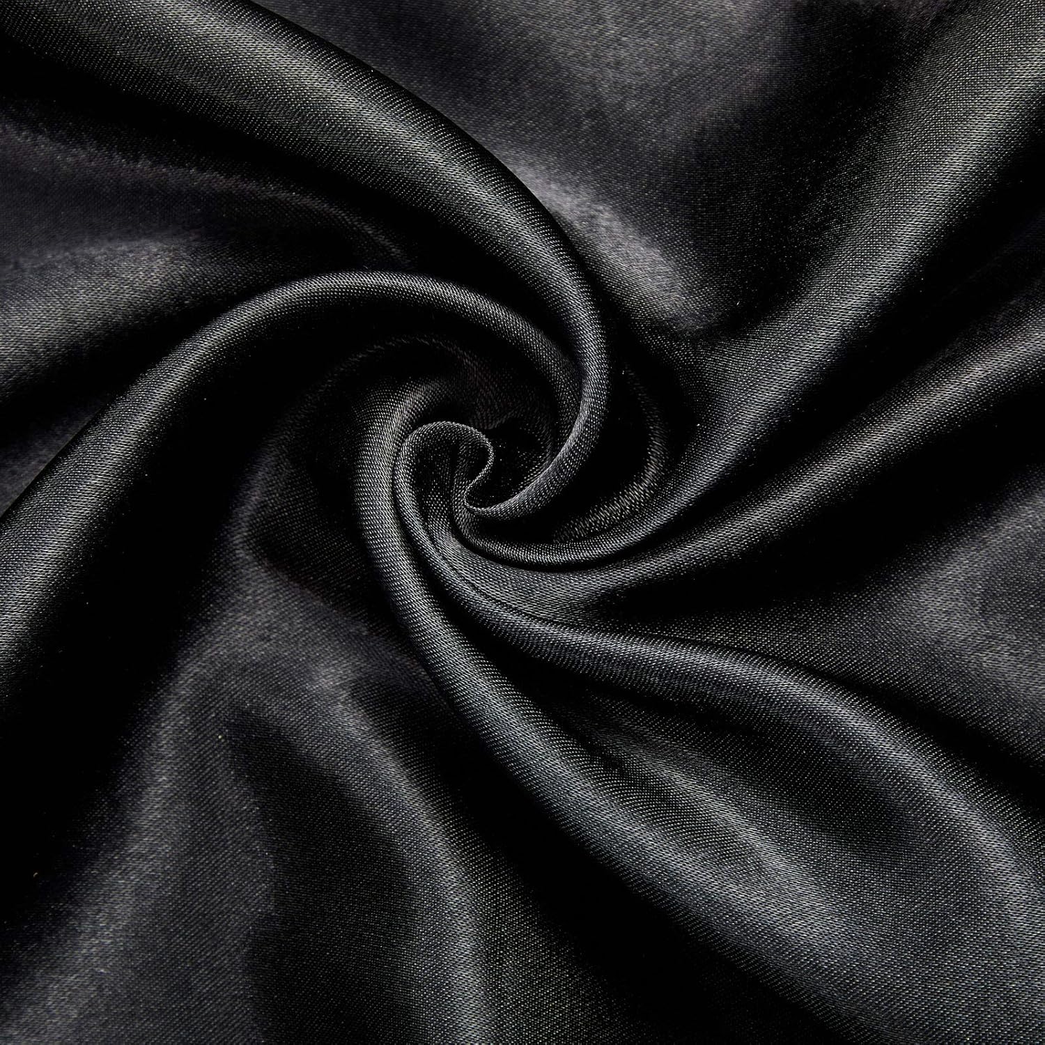 35 Inch Silky Head Scarf 2 Pcs Large Square Neck Scarf Sleeping Hair Wrapping Satin Bandana for Women - Image 2