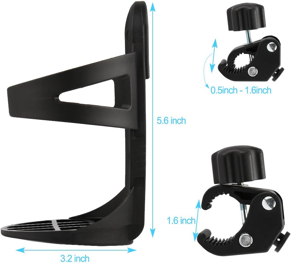 Universal Bike Water Bottle Holder for Large Bottles, Bike Water Bottle Cages Cup Holder Fits Most Bicycles - Image 7
