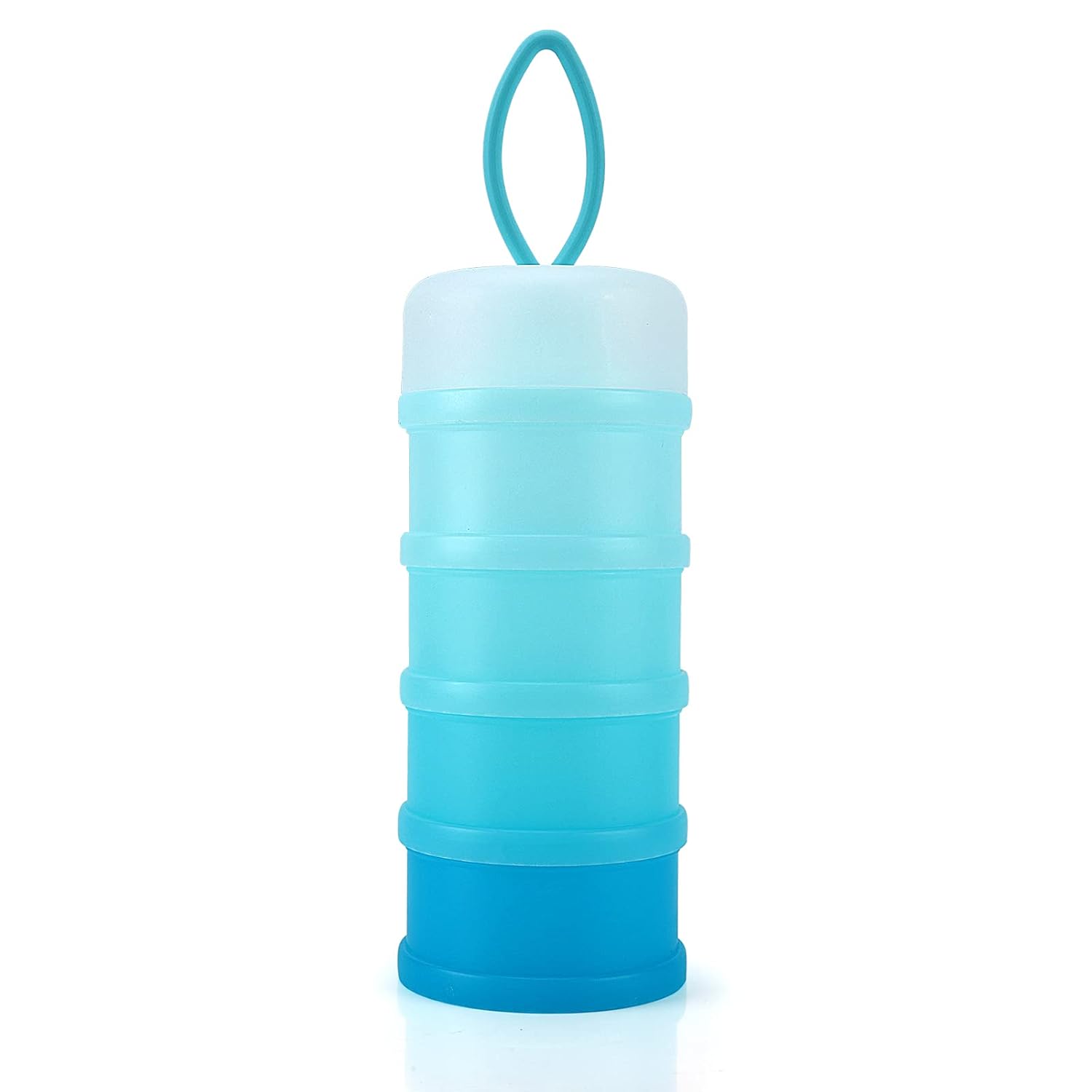 Baby Formula Dispenser On The Go, Stackable Formula Dispenser Formula Container to Go, Non-Spill Portable Milk Powder Kids Snack Storage Container, BPA Free - Image 1