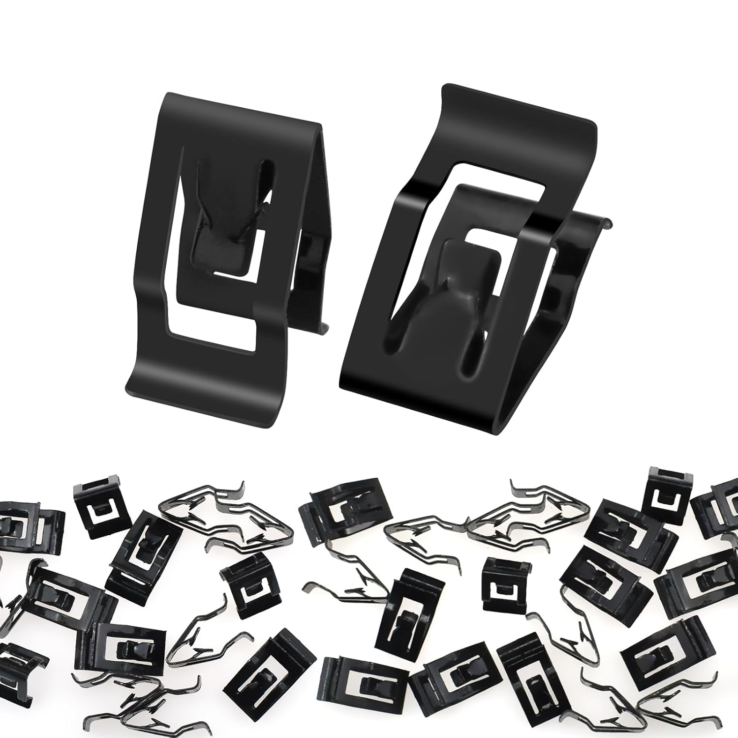 30Pcs Dashboard Trim Clips, Automotive Dashboard Metal Retainer, Universal Car Dashboard Metal Retainer Clips Replacement for Most Cars - Image 1