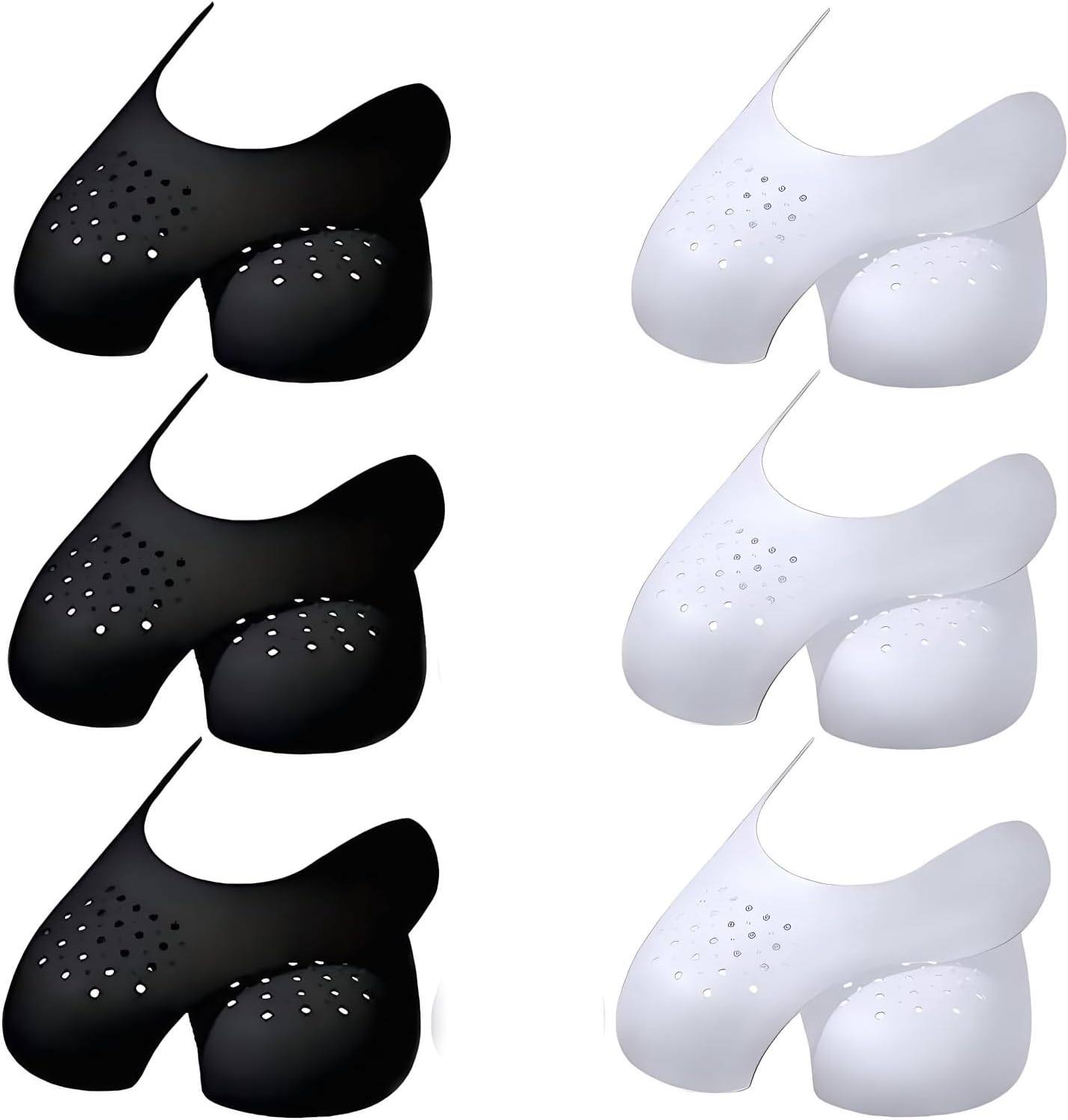 6 Pairs Shoe Crease Protectors for Most Sneakers - Men's 7-12, Women's 5-9 - Image 1