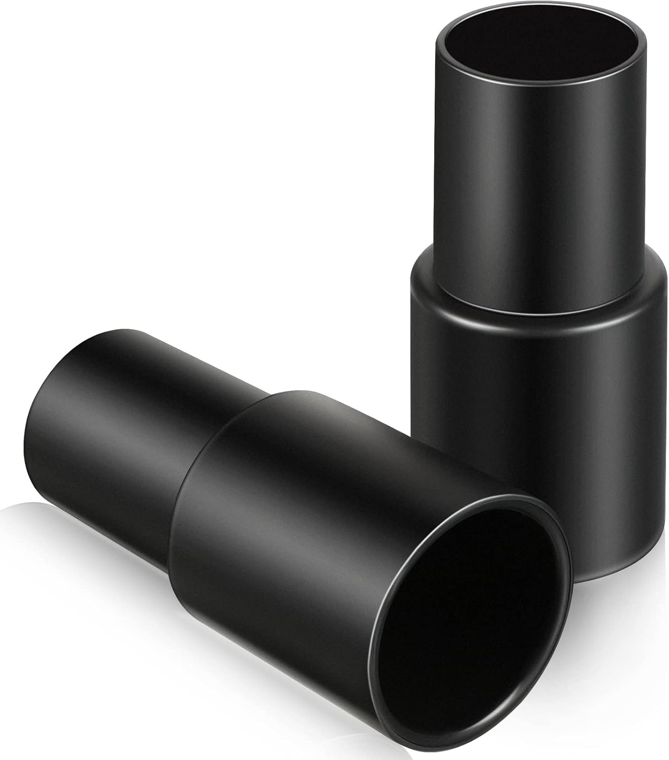 2 Pieces Cleaner Adapter 35mm (1-3/8 Inch) to 32 mm (1-1/4 Inch) for Inner Diameter 32 Brush Fit to Outer Diameter 35 Tube Plastic Vacuum Hose Adapter - Image 1