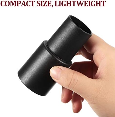 2 Pieces Cleaner Adapter 35mm (1-3/8 Inch) to 32 mm (1-1/4 Inch) for Inner Diameter 32 Brush Fit to Outer Diameter 35 Tube Plastic Vacuum Hose Adapter - Image 3