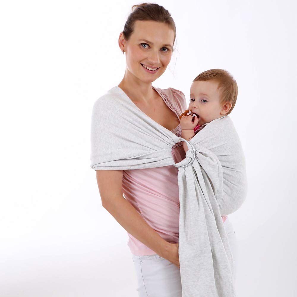 Aluminium Baby Sling Ring 3 in, Soft Wrap Carrier Rings Accessory for Infants Toddlers Newborn Kids (Silver) - Image 5