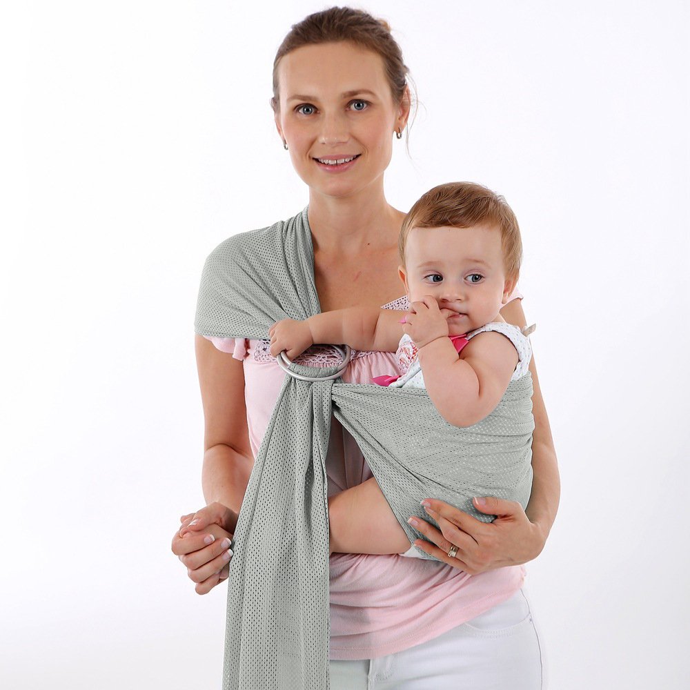 Aluminium Baby Sling Ring 3 in, Soft Wrap Carrier Rings Accessory for Infants Toddlers Newborn Kids (Silver) - Image 7