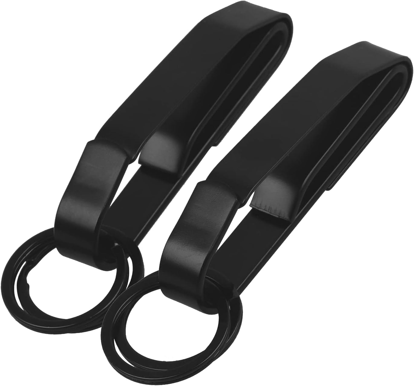 Key Holder for Duty Belt, Stainless Steel Key Clips with Tactical Keyrings for Police, Law Enforcement, Firefighters - Image 1