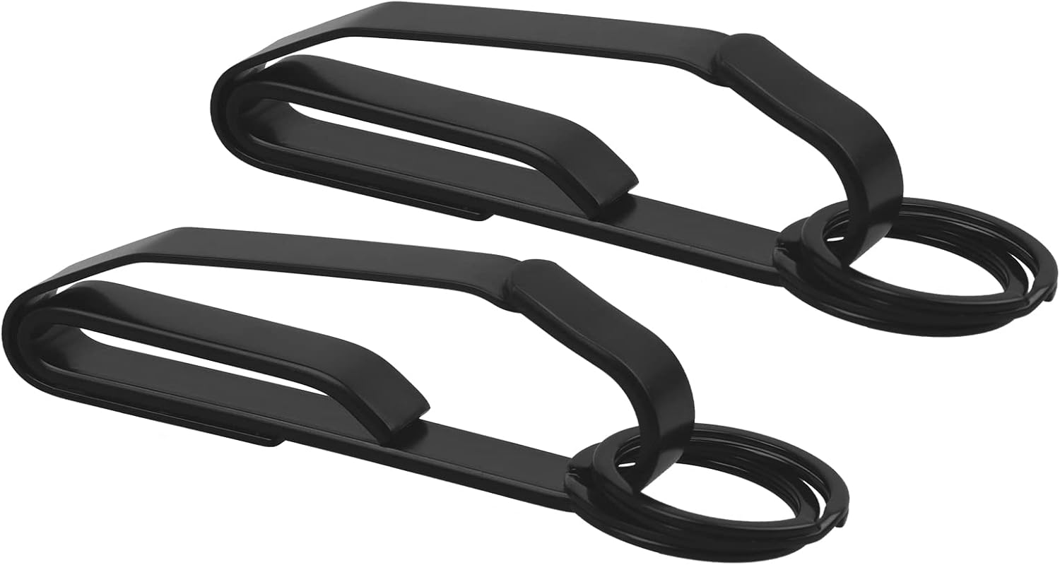 Key Holder for Duty Belt, Stainless Steel Key Clips with Tactical Keyrings for Police, Law Enforcement, Firefighters - Image 7