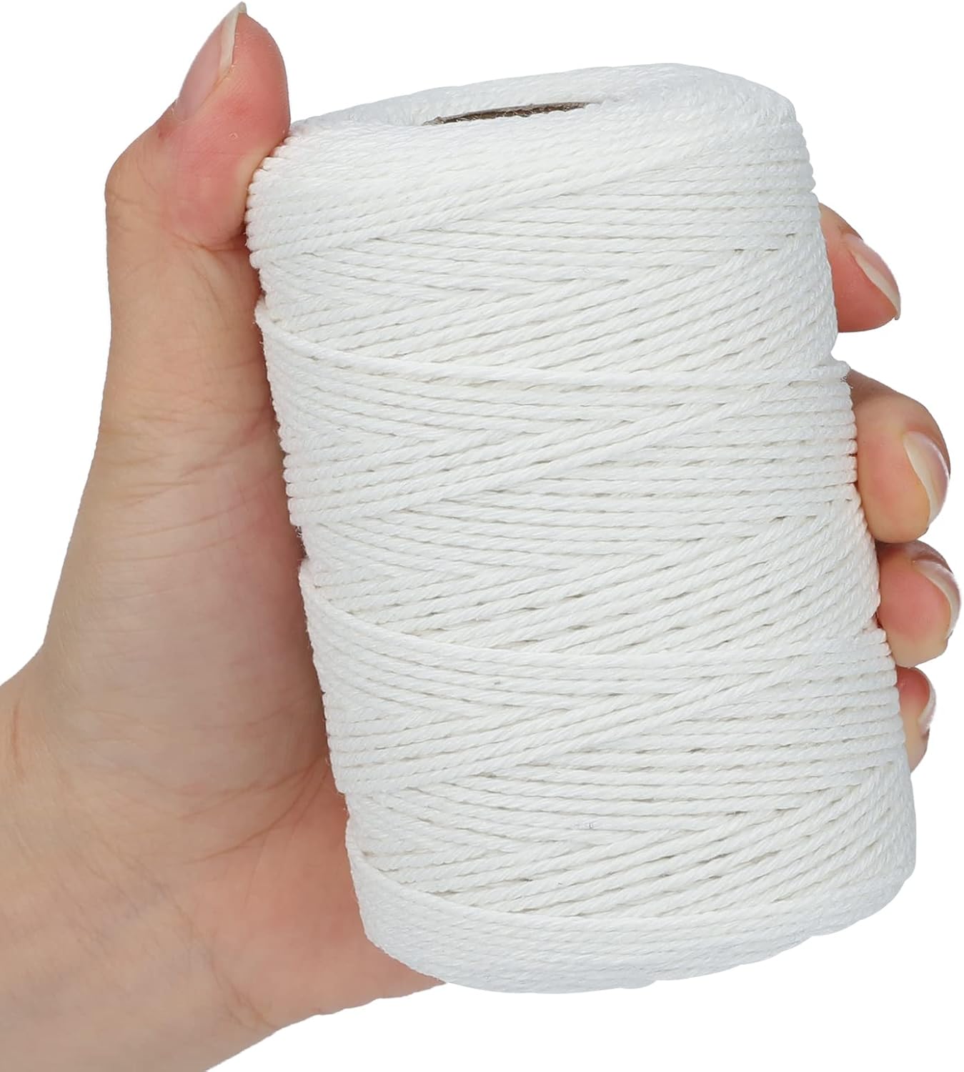 White Cotton String Butchers Cooking String Twine 2mm 656ft for Crafts, Tying Meat, Making Sausage - Image 5