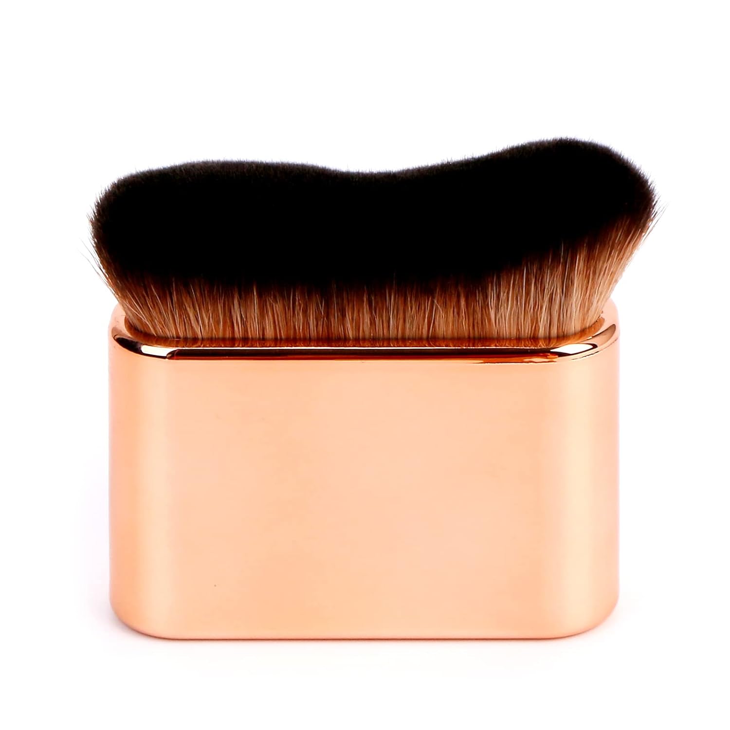 Self Tan Brush - Rose Gold Kabuki Brush for Body, Face & Hands - Vegan, Streak-Free Application, Multi-Use for Self Tanner, Sunscreen, Body Lotion - Image 1