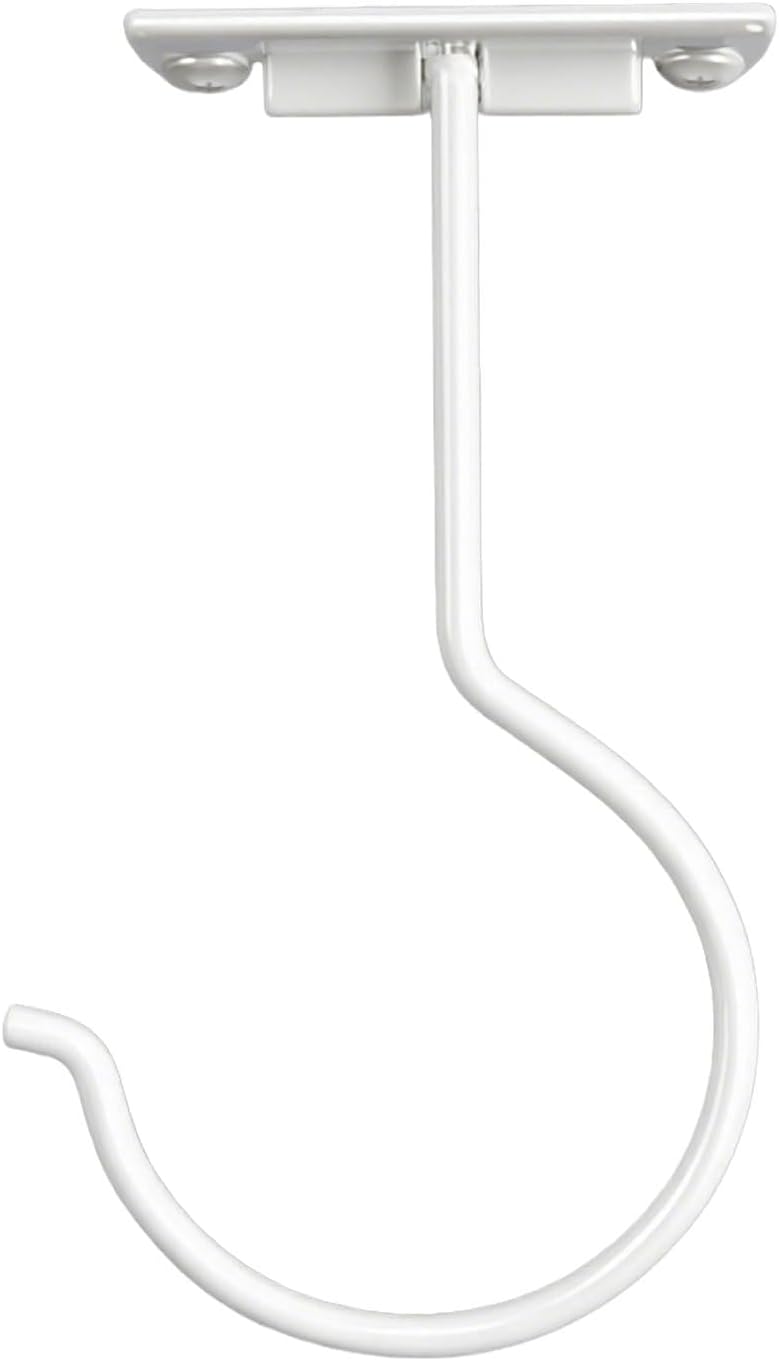 1Pcs White Self-Adhesive Banana Hook, Grape Hook, Kitchen Fruit Hooks, Banana Hanger, Keep Bananas Fresh Under The Cabinet, with Magnetic Absorption Storage Perfect Design - Image 1