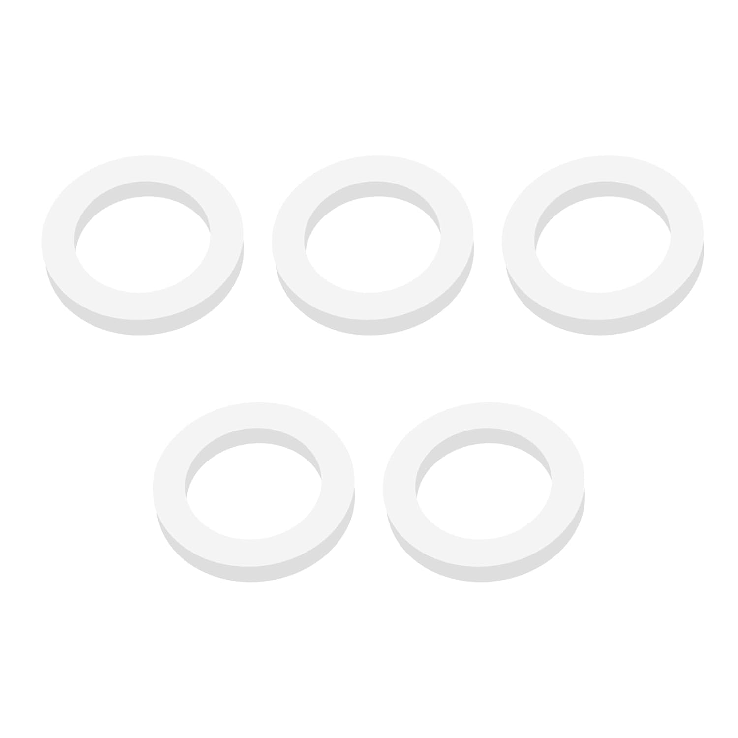 5 Pcs 311598 Fill and Drain Screw Washer, Engines Gearcase Lower Unit Oil Drain Screw Gasket, Fit for OMC Johnson Evinrude, fits Sierra 18-4248, 18-4248-9, 18-42481-9, Part# 3852105 777517 18-2387 - Image 1